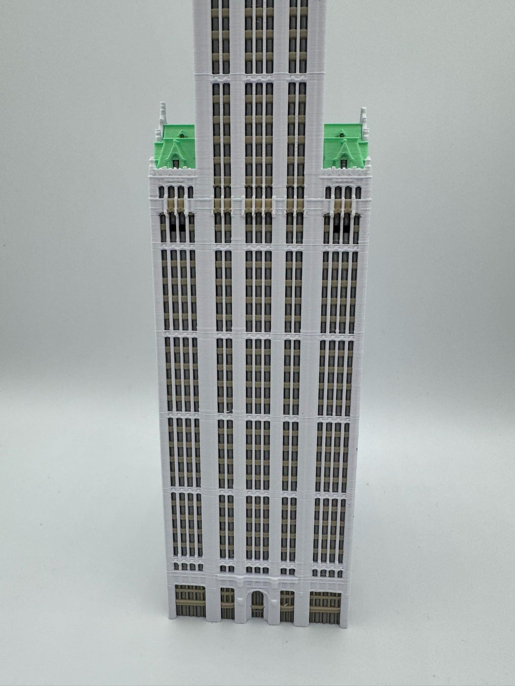 StarsoftheCity Woolworth Building Model 3D Printed Full Color 9.5in