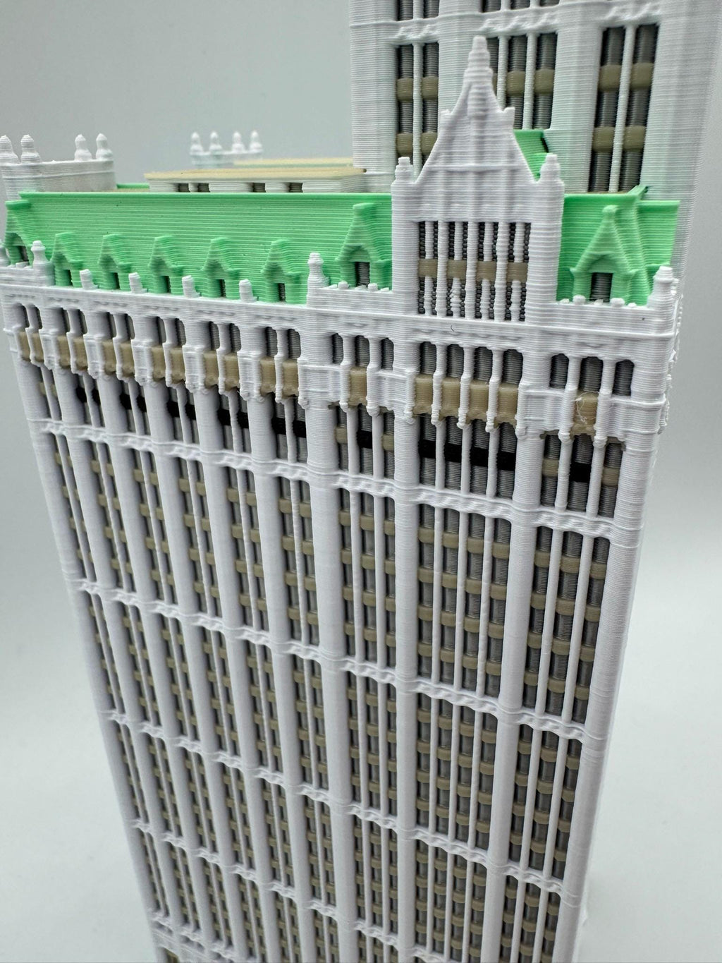 StarsoftheCity Woolworth Building Model 3D Printed Full Color 9.5in
