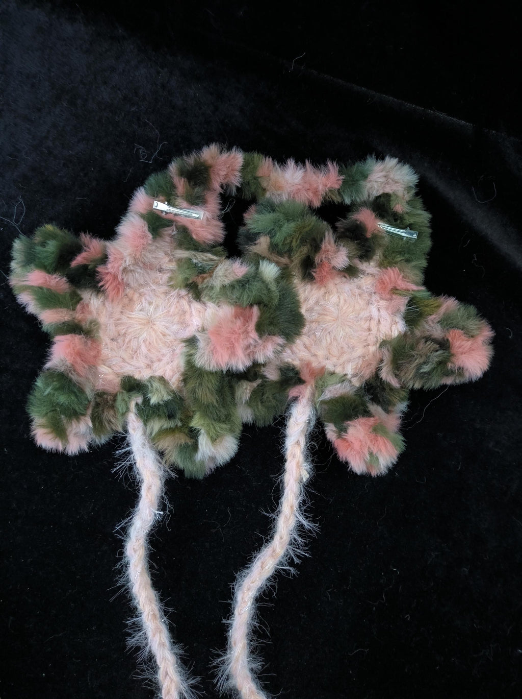 StellarPride Woodland Star Earmuffs Fairycore Plush Winter Hair Accessory