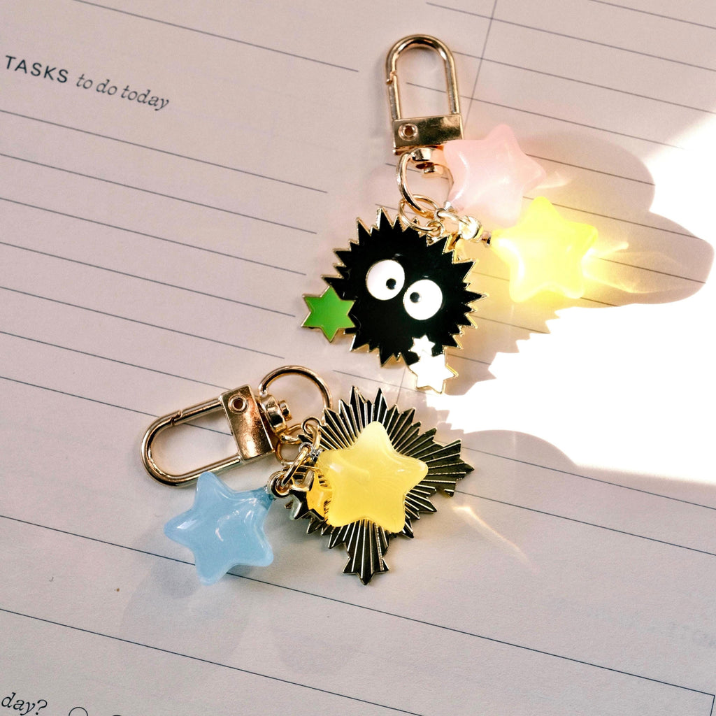 VanillaStarCafe Sprites Fanart Charm Keychain 2.5in Plastic