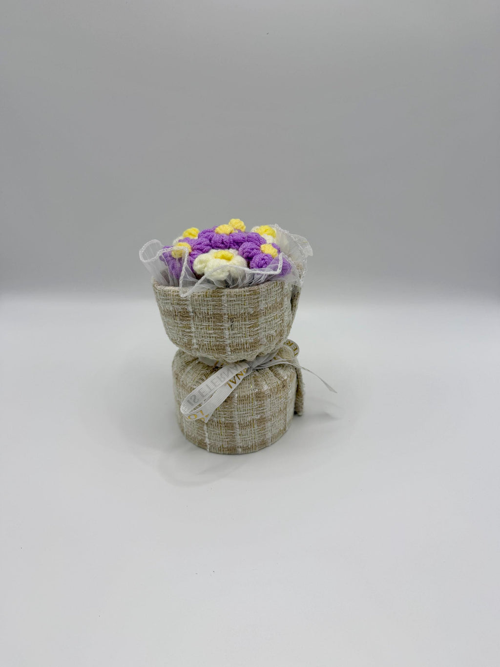CrochetRecipe Handmade Crochet Mini Bouquet Cotton 8in