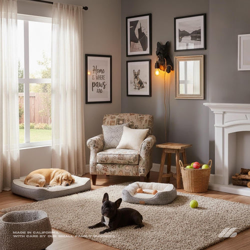 April16studio Black French Bulldog Wall Lamp 12in PLA