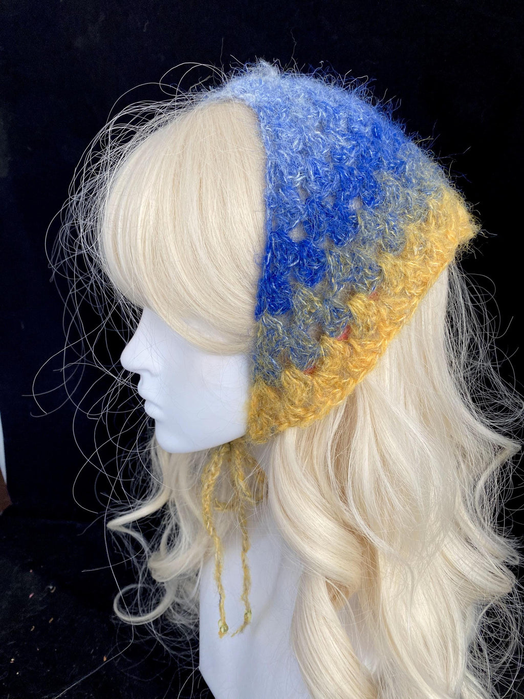 StellarPride Handmade Gradient Triangular Headscarf Three Colorways