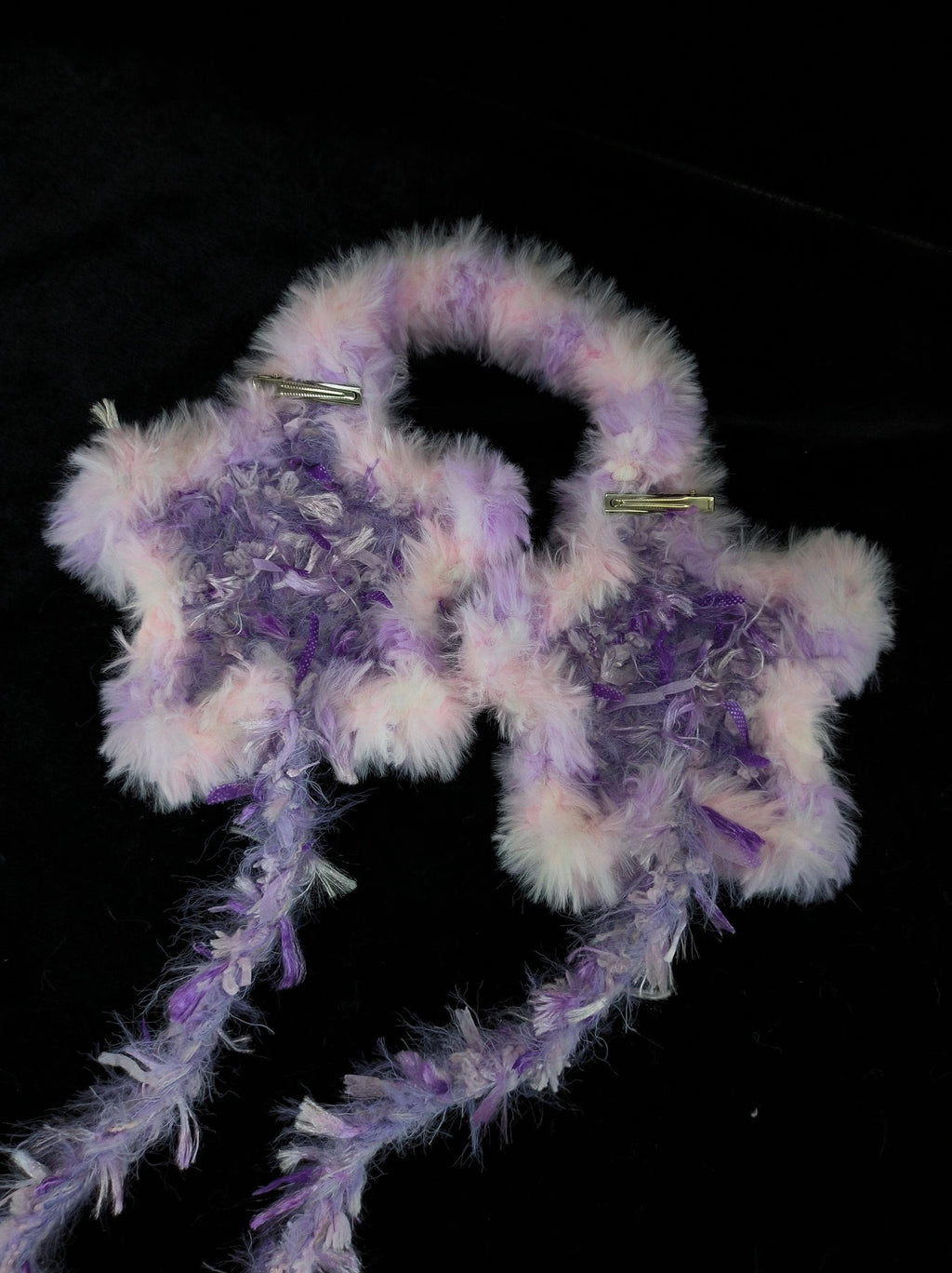 Lavender Dream Plush Ear Muffs Headband