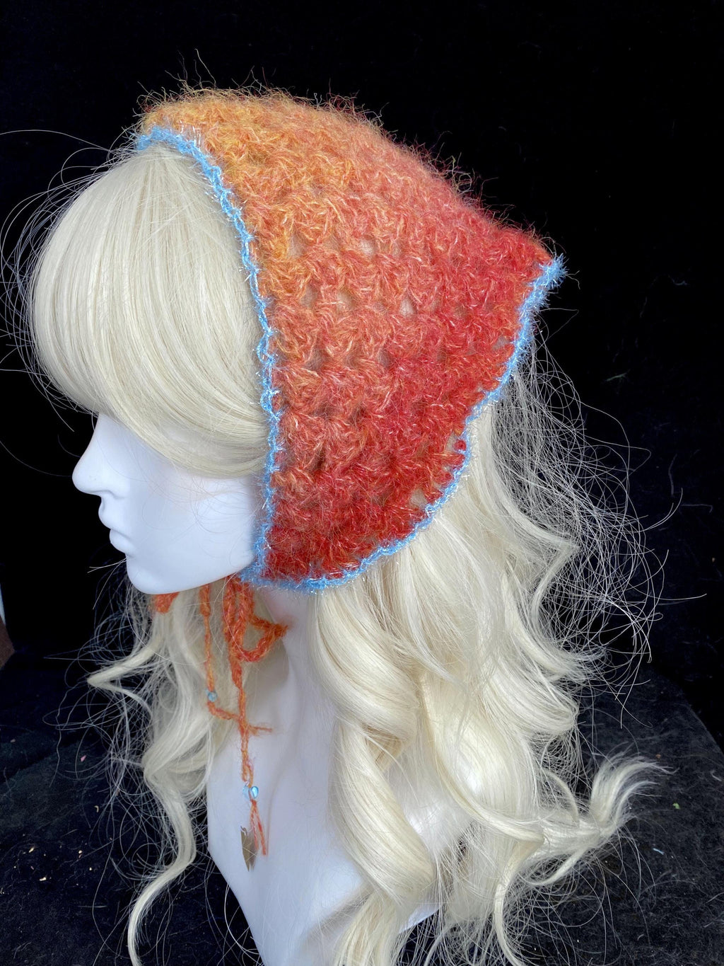 StellarPride Handmade Gradient Triangular Headscarf Three Colorways