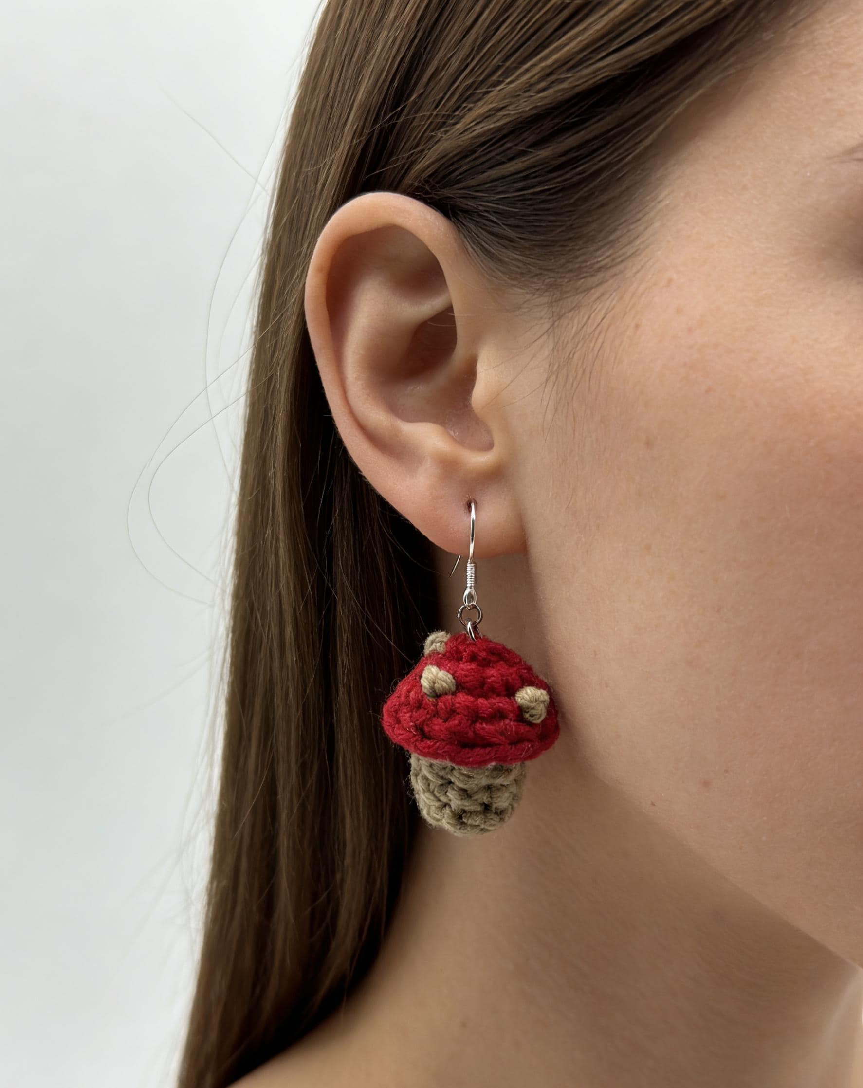 CrochetRecipe Handmade Crochet Dangle Earrings Colorful