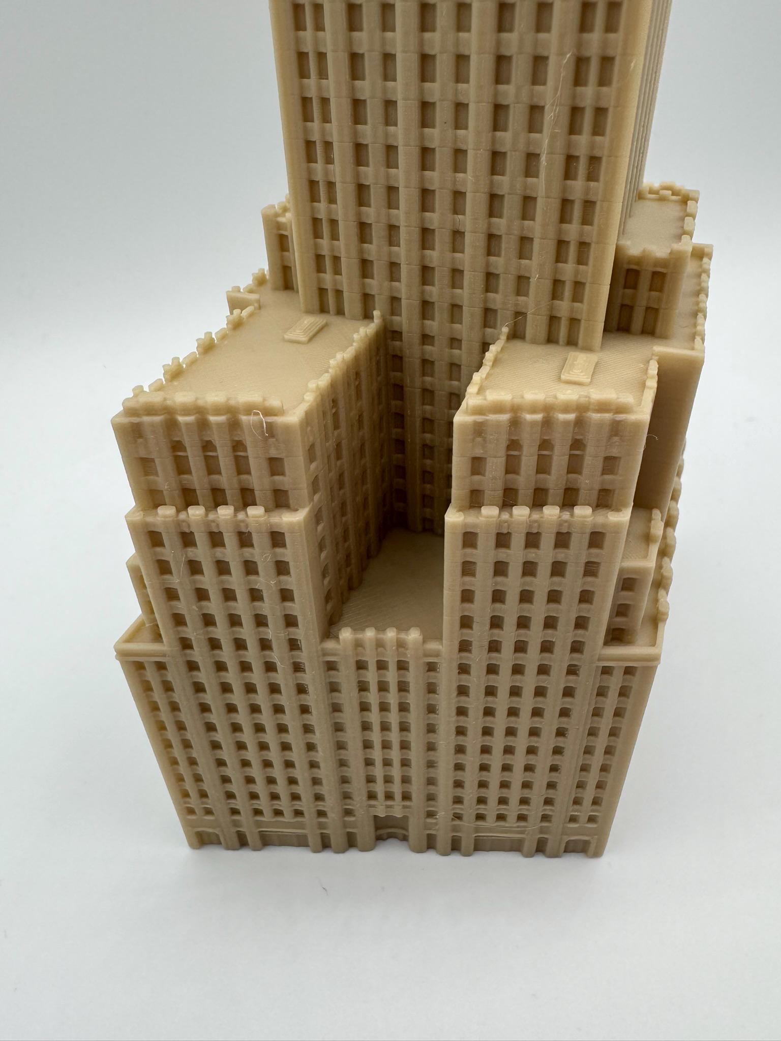 StarsoftheCity Barclay-Vesey Building 3D Printed Model