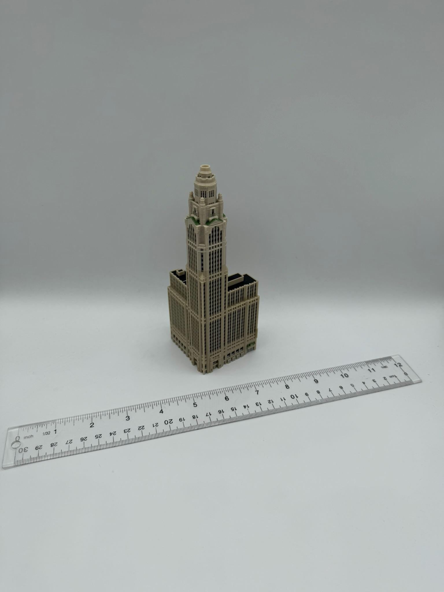 StarsoftheCity LeVeque Tower 3D Printed Full Color Model