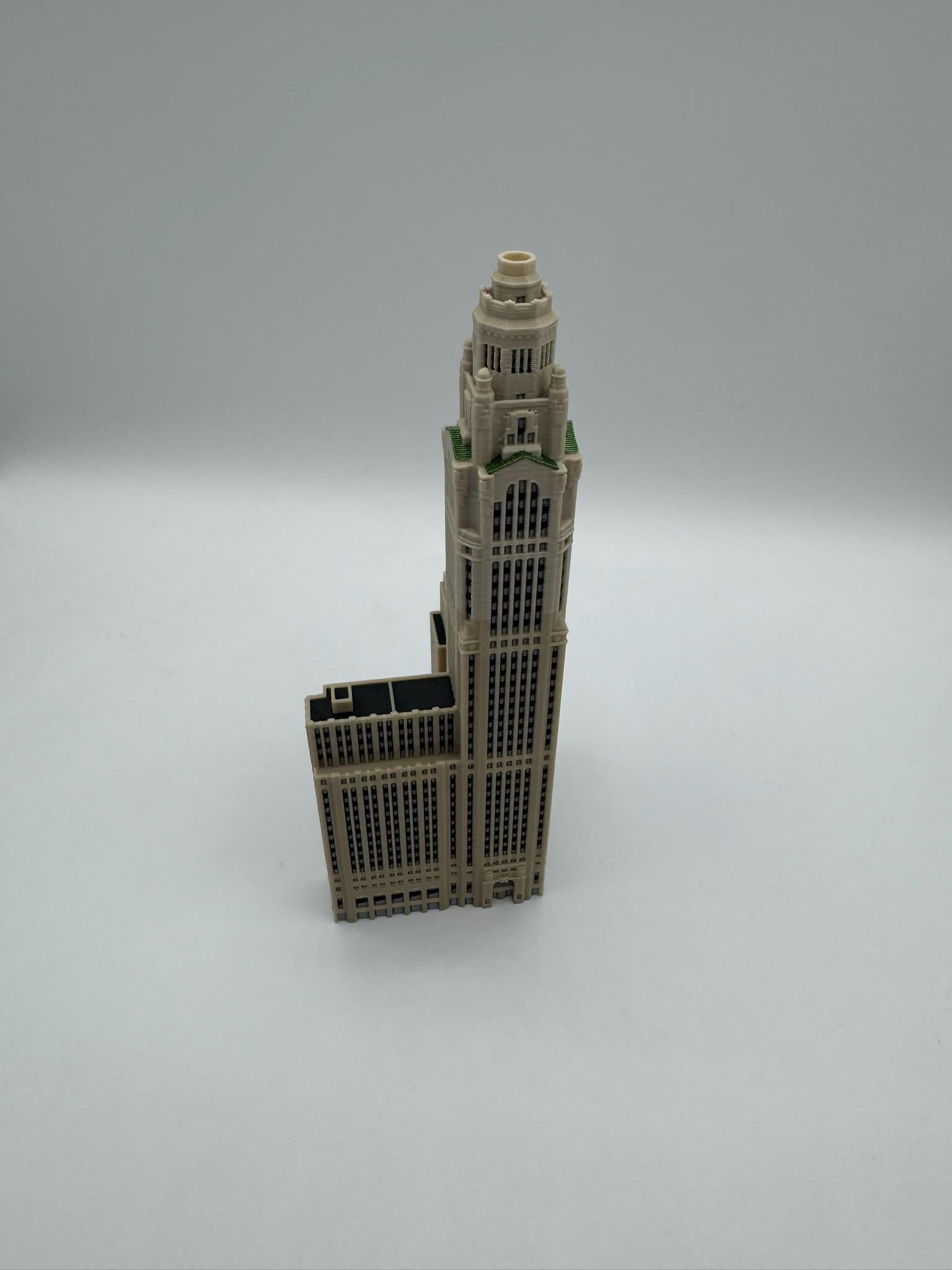 StarsoftheCity LeVeque Tower 3D Printed Full Color Model