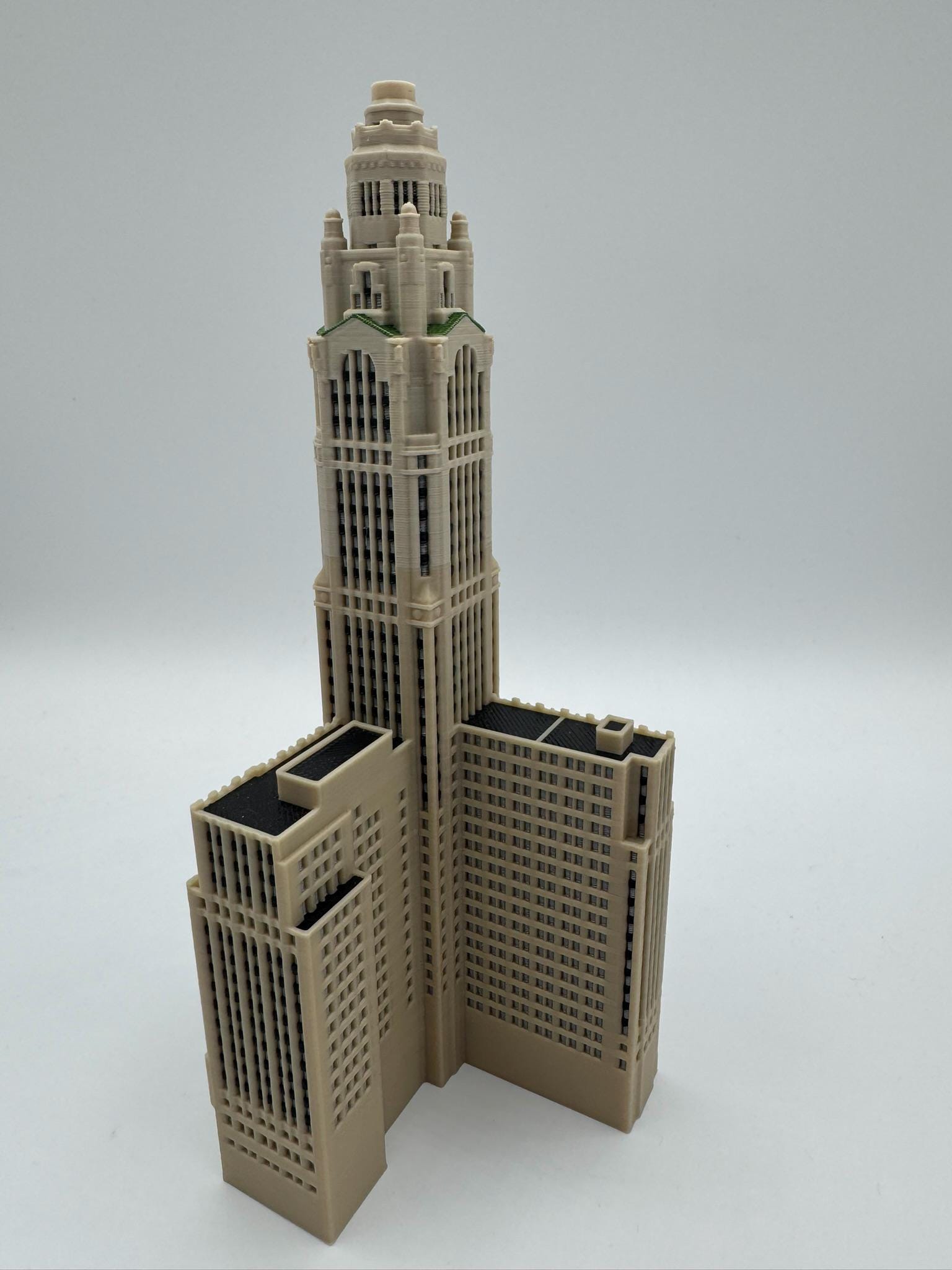 StarsoftheCity LeVeque Tower 3D Printed Full Color Model