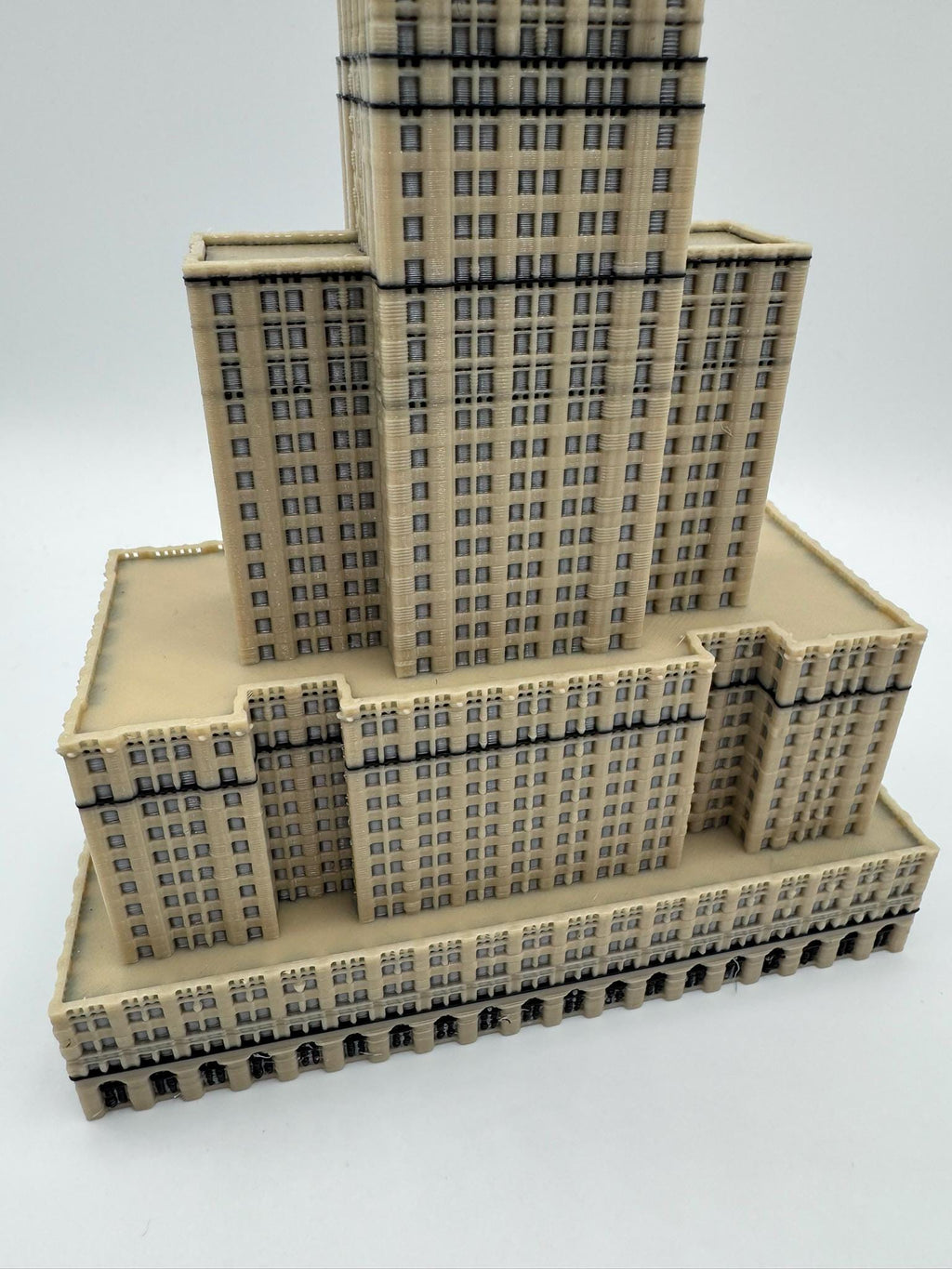 StarsoftheCity New York Life Building 3D Printed Model Full Color