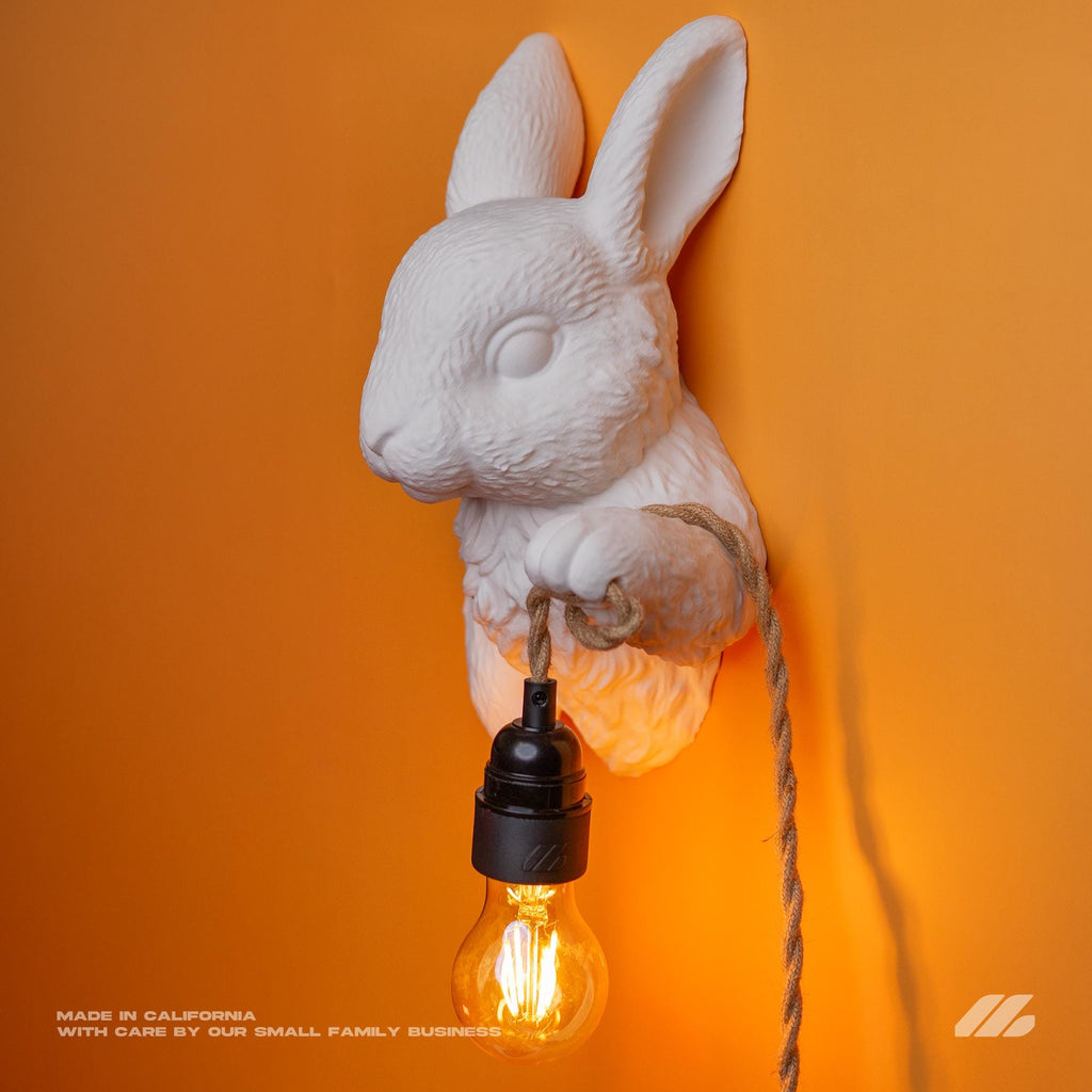 April16studio Rabbit Wall Lamp White PLA