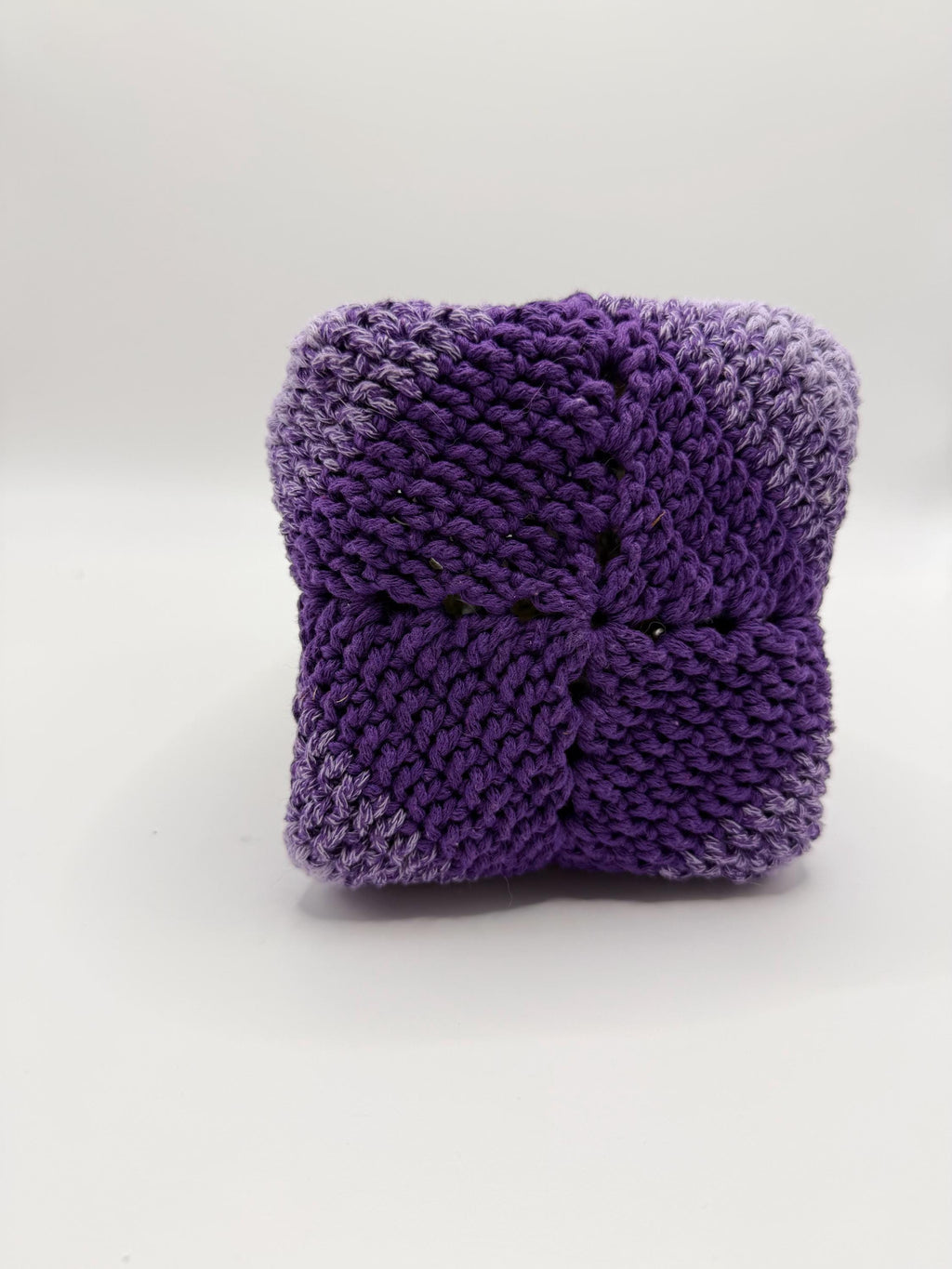 CrochetRecipe Handmade Variegated Crochet Tote Bag Pink