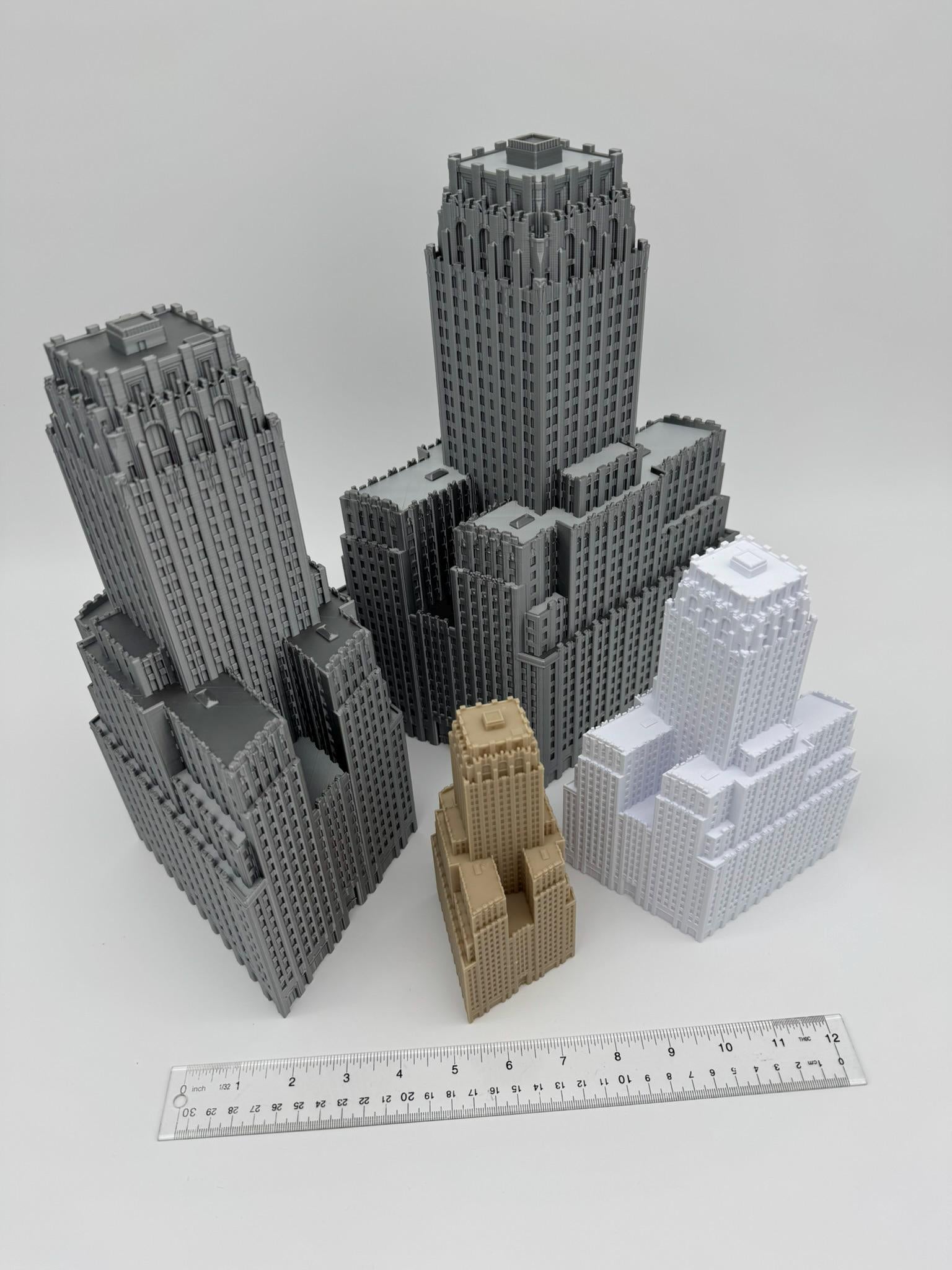 StarsoftheCity Barclay-Vesey Building 3D Printed Model