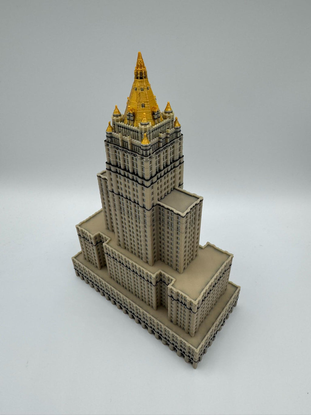 StarsoftheCity New York Life Building 3D Printed Model Full Color