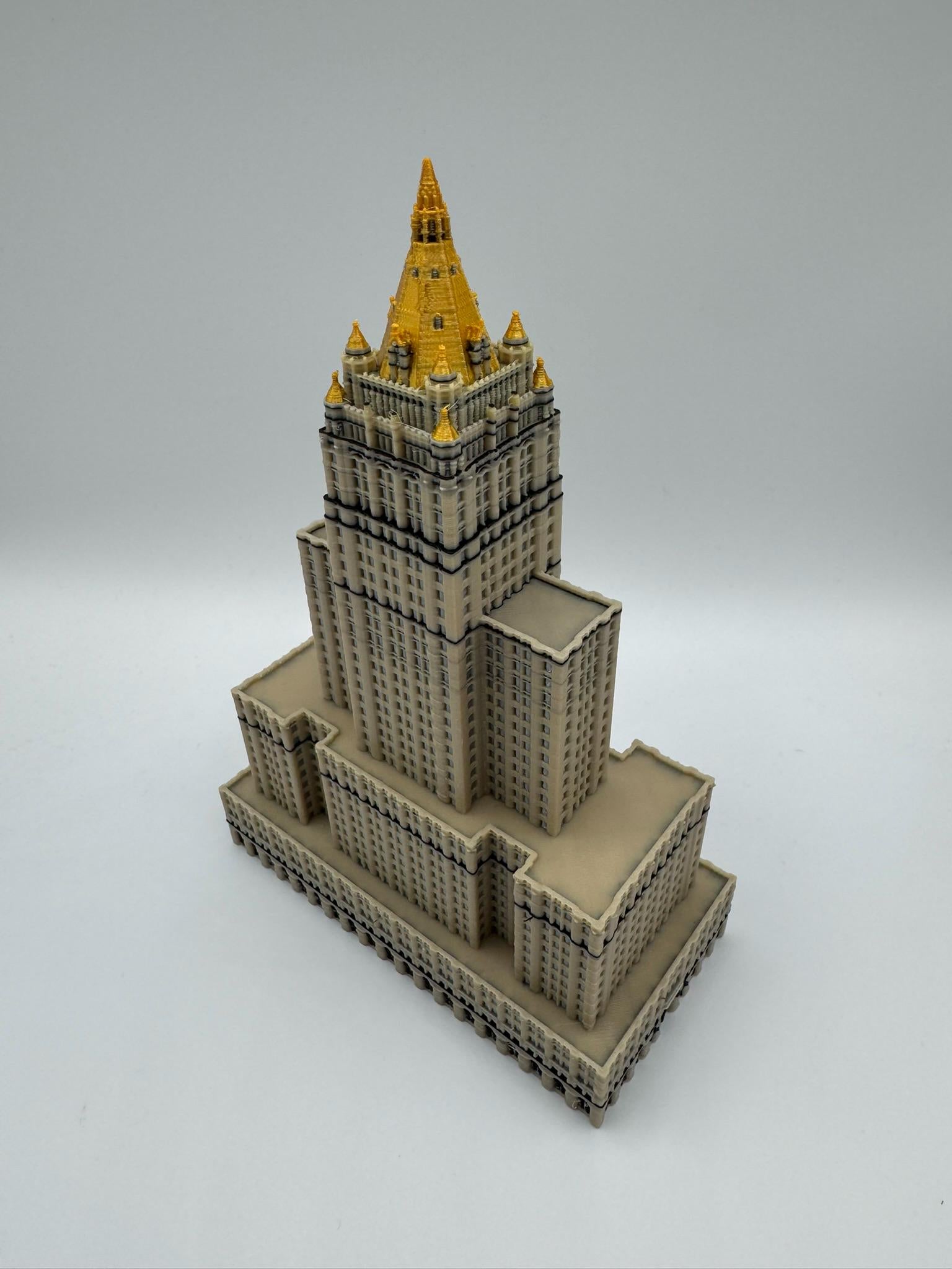 StarsoftheCity New York Life Building 3D Printed Model Full Color