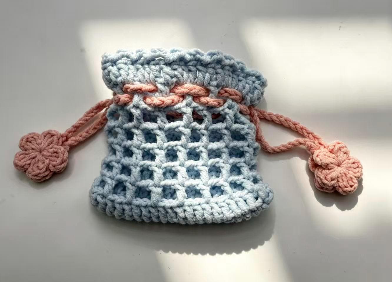 Handmade Crochet Wall Hanging Holder