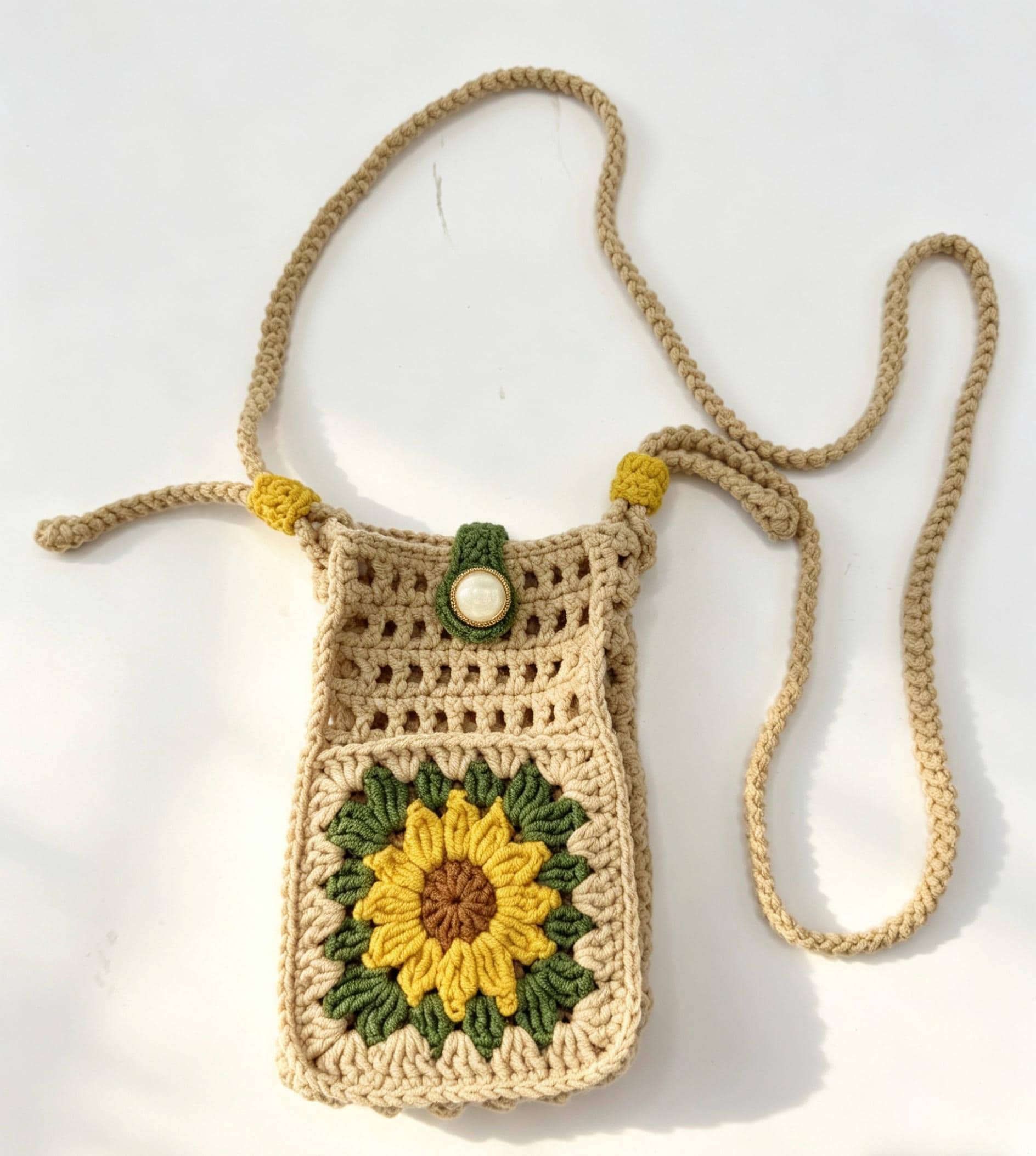 Handmade Crochet Wall Hanging Holder
