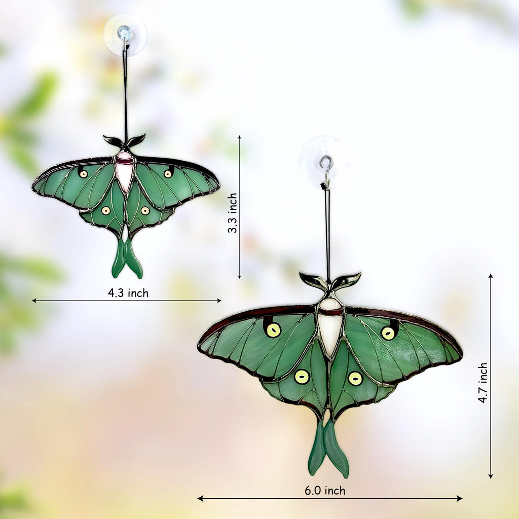 Mini Monarch Butterfly Suncatcher, Stained Glass Car Accessory, Window Hangings, Unique Gift for Mom, Handmade Home Decor, Small Decor