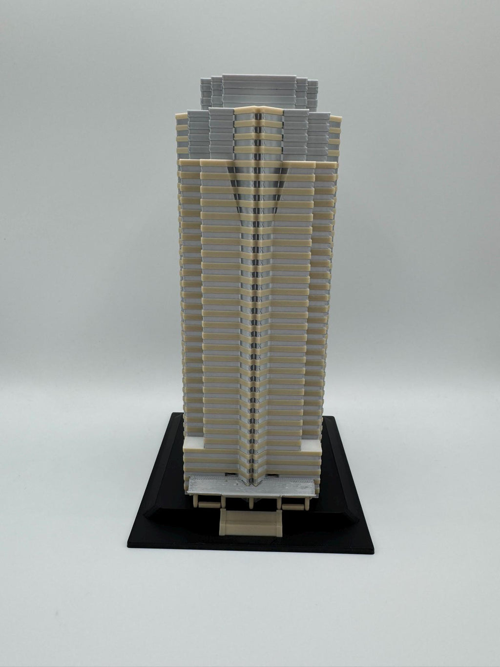 StarsoftheCity Nakatomi Plaza 3D Printed Full Color Model 8in