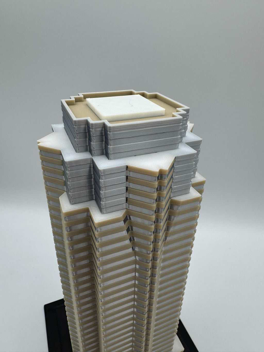 StarsoftheCity Nakatomi Plaza 3D Printed Full Color Model 8in