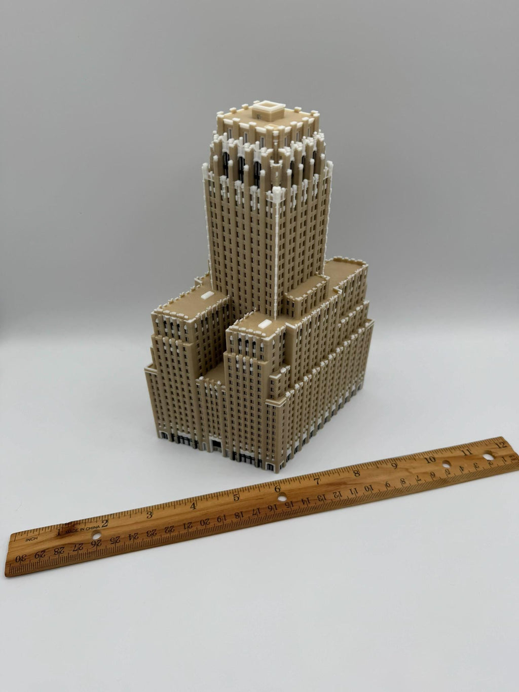 StarsoftheCity Barclay-Vesey Building Model 3D Printed Full Color Skyscraper Statue