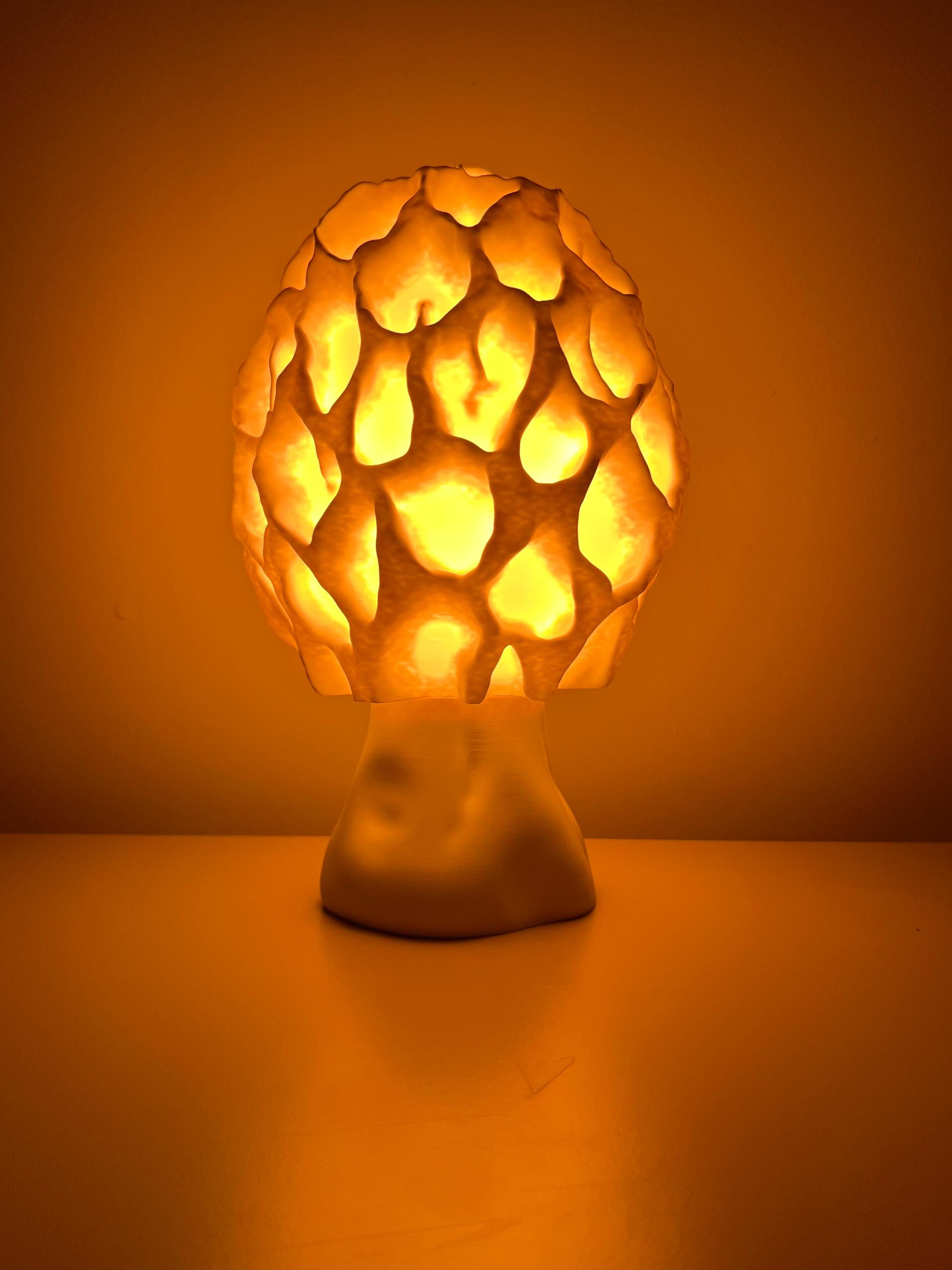 Boston Homestudio 12 Inch Mushroom Table Lamp E26 Bulb Included White