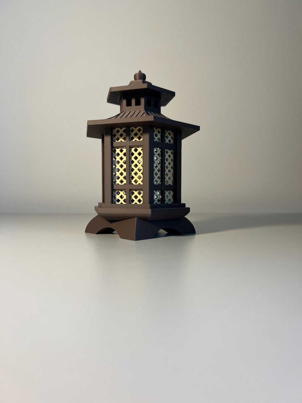 Bostonhomestudio Japanese Pagoda Lantern Tealight Candle Holder Zen Decor