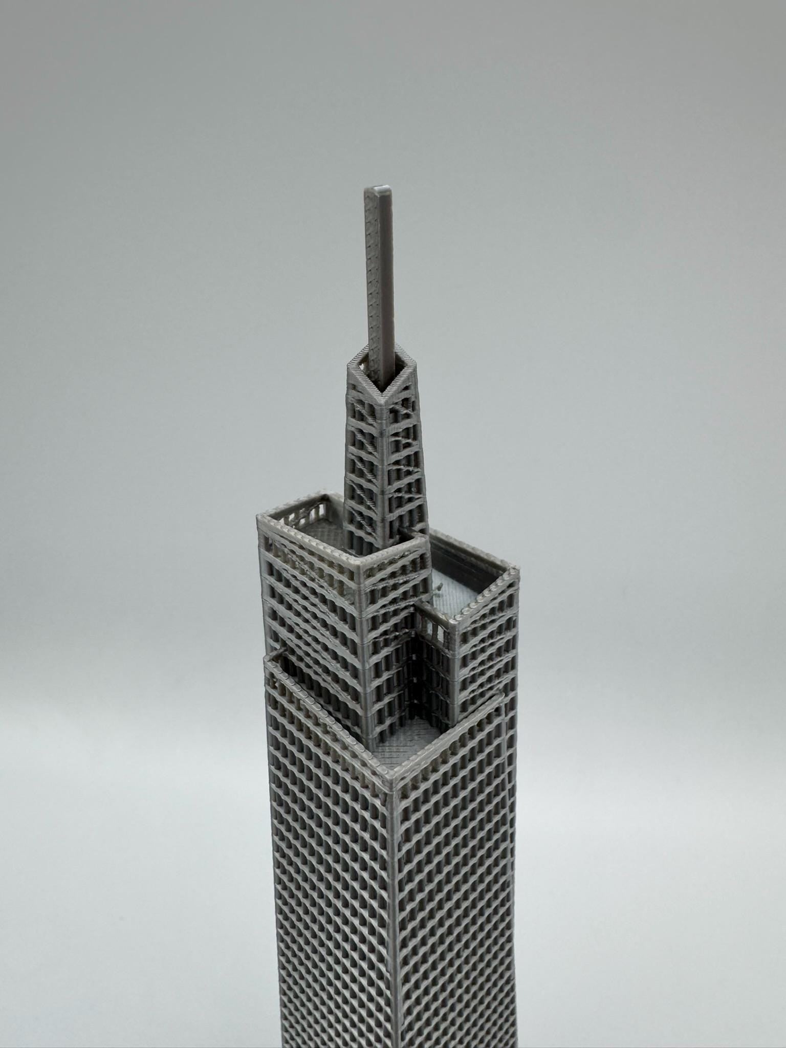 StarsoftheCity One Vanderbilt 3D Printed Skyscraper Model White