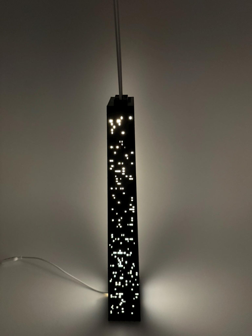 StarsoftheCity John Hancock Center 3D Printed Light Up Model Black
