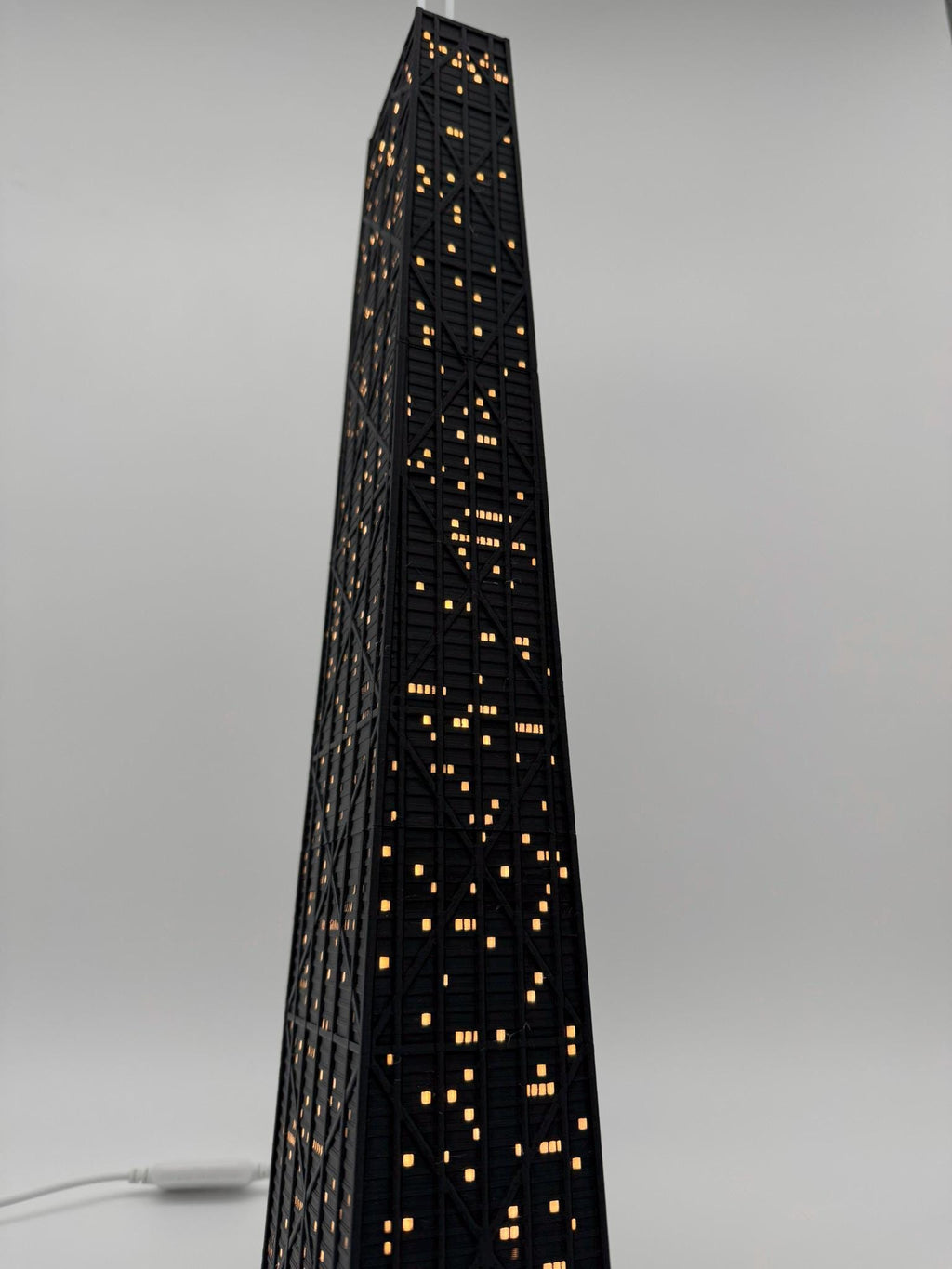 John Hancock Center Light Up Model- 3D Printed