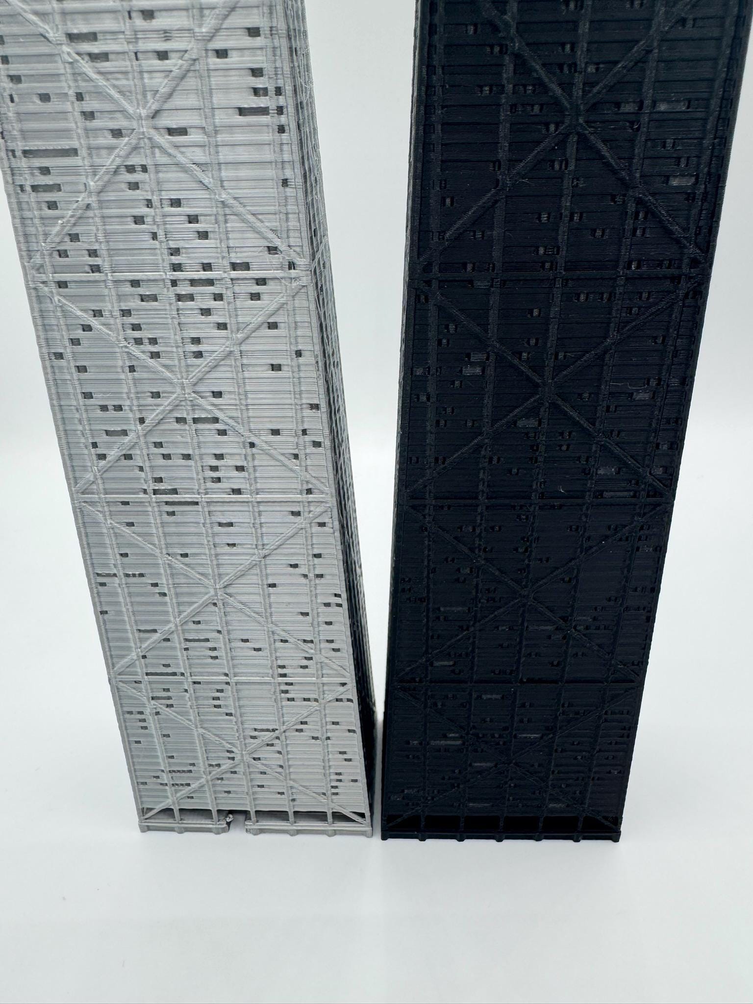 StarsoftheCity John Hancock Center 3D Printed Light Up Model Black