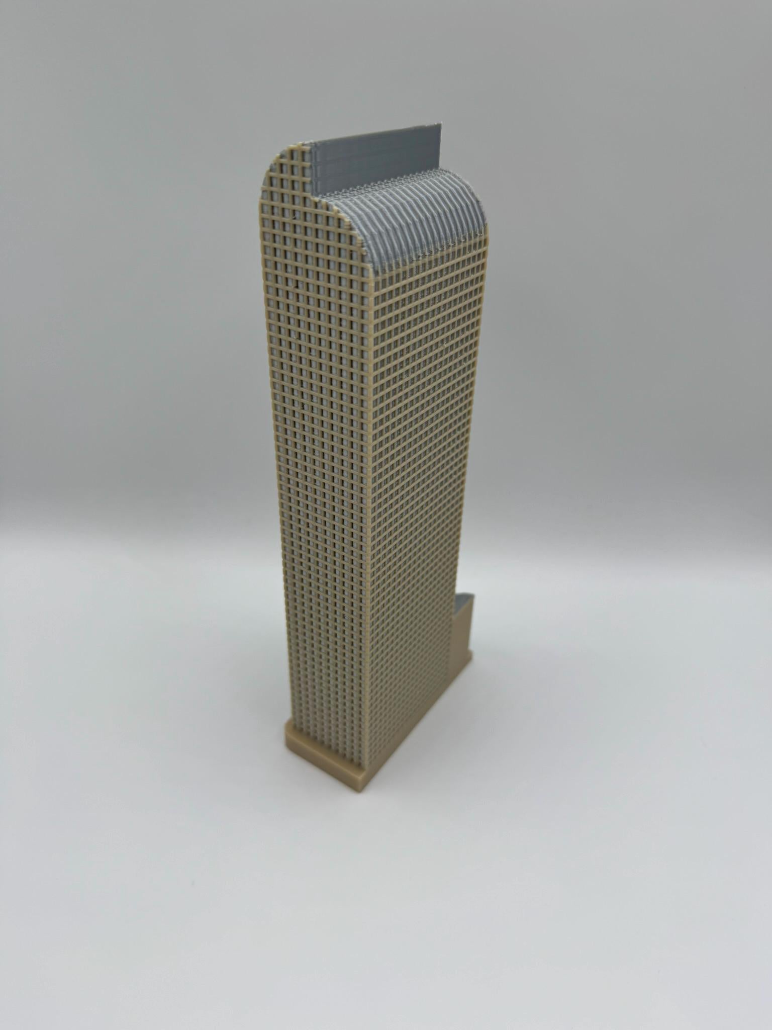 StarsoftheCity Wells Fargo Center Denver Skyscraper Model 3D Printed Full Color