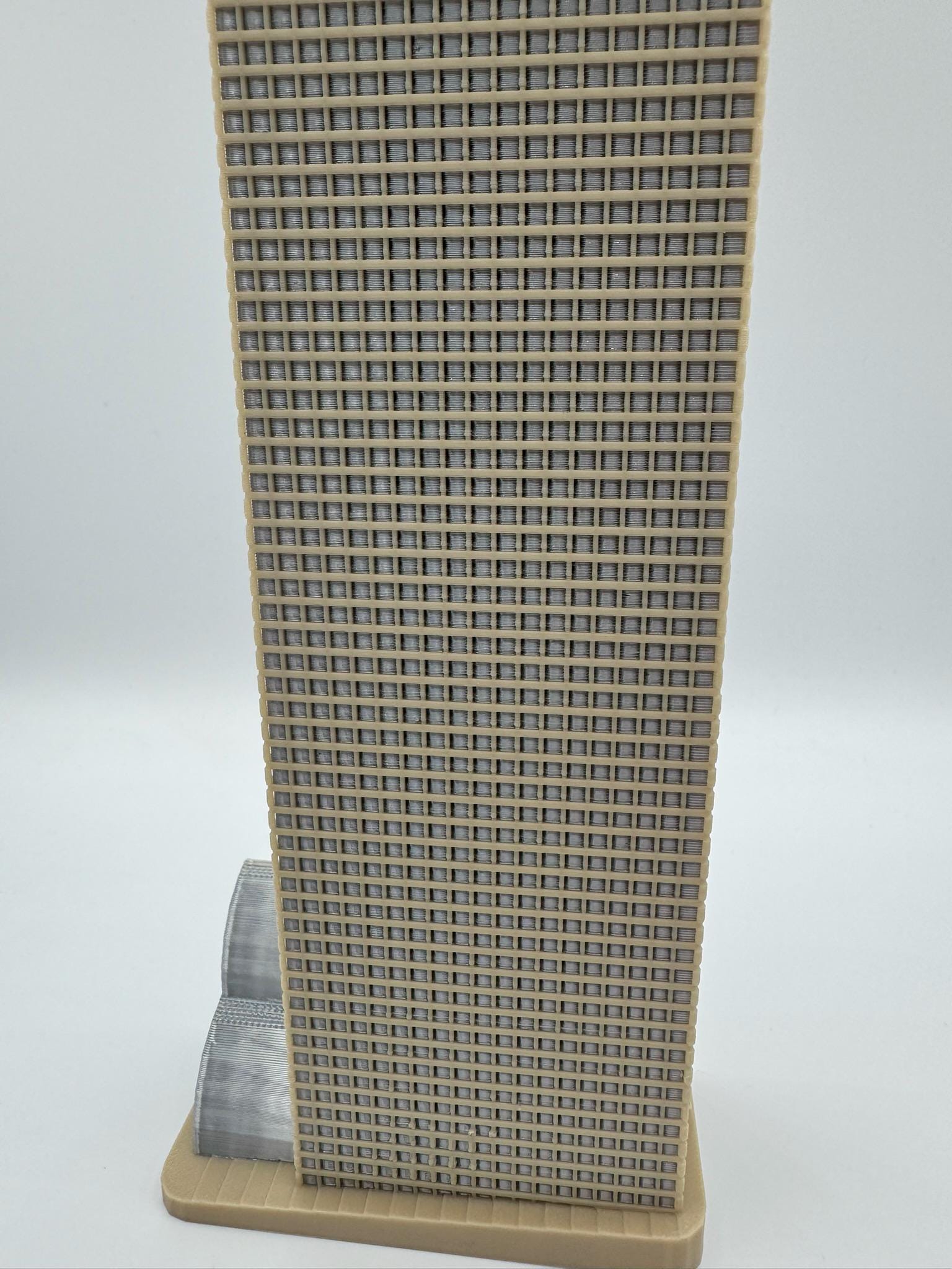 StarsoftheCity Wells Fargo Center Denver Skyscraper Model 3D Printed Full Color