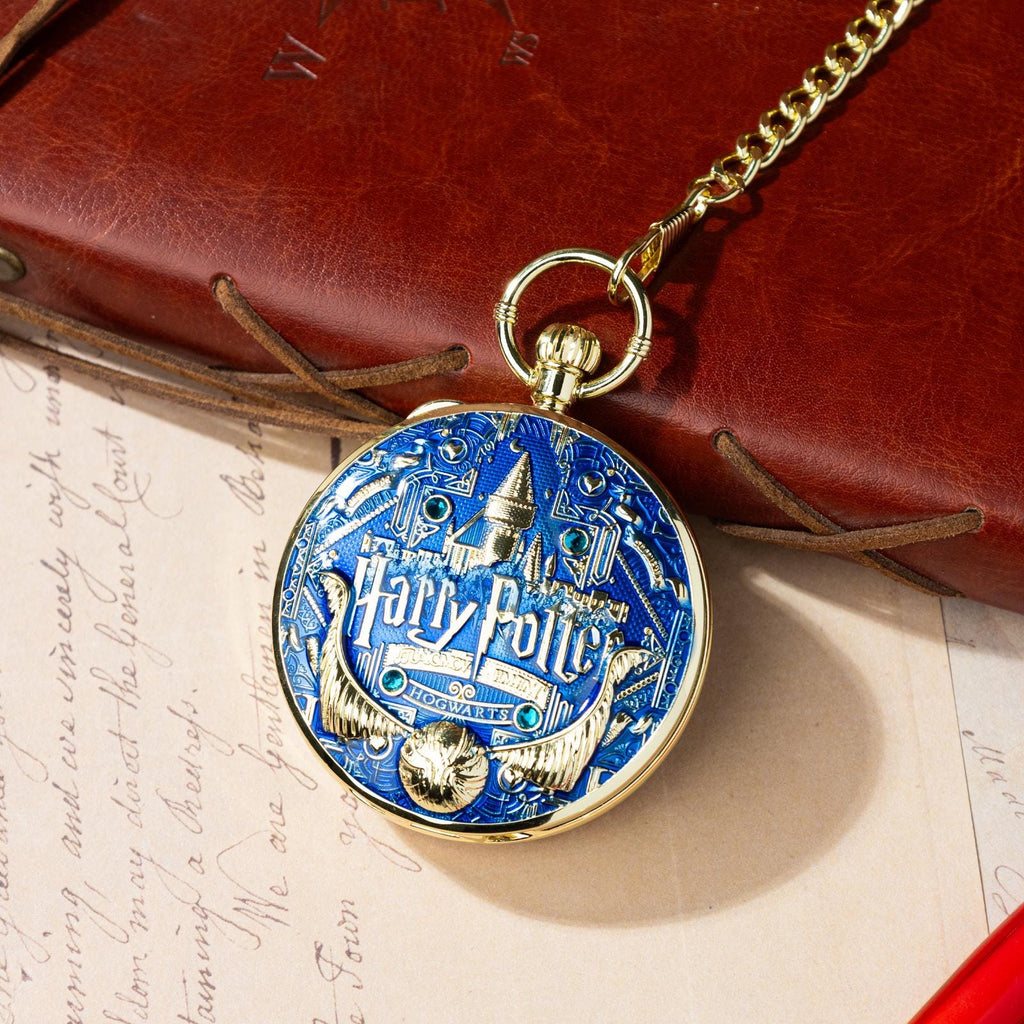 Oryeia Harry Potter Musical Pocket Watch Custom Photo Engraved Keepsake