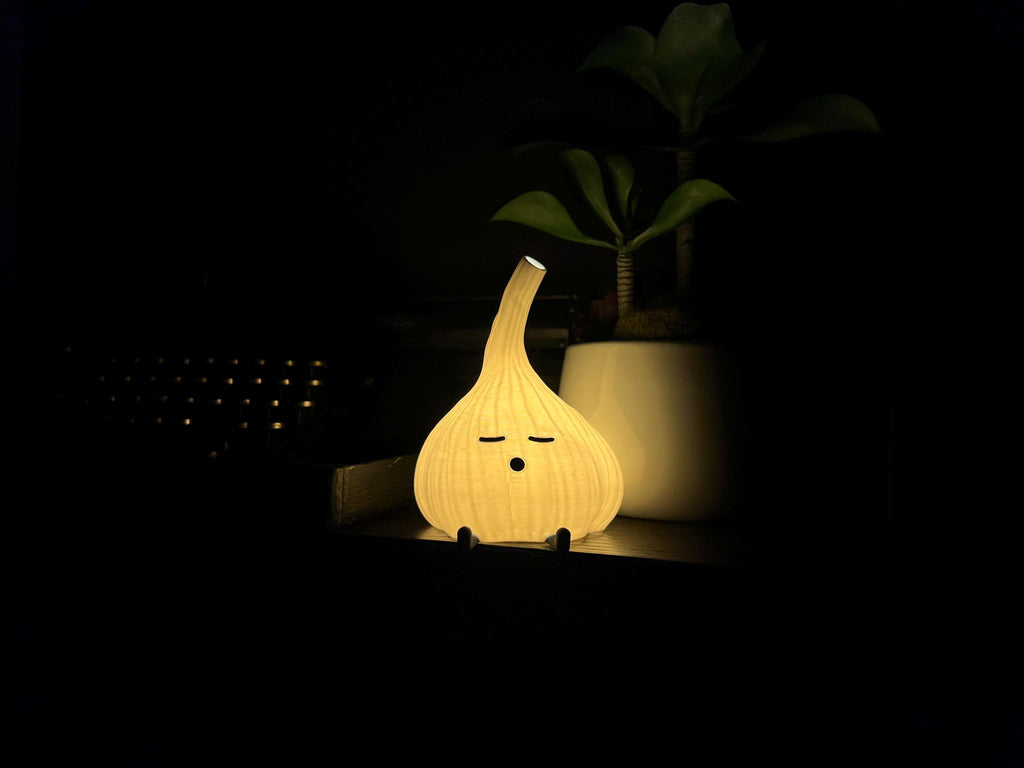 Bostonhomestudio Garlic Night Light Dimmable LED 3 Color Modes USB Table Lamp