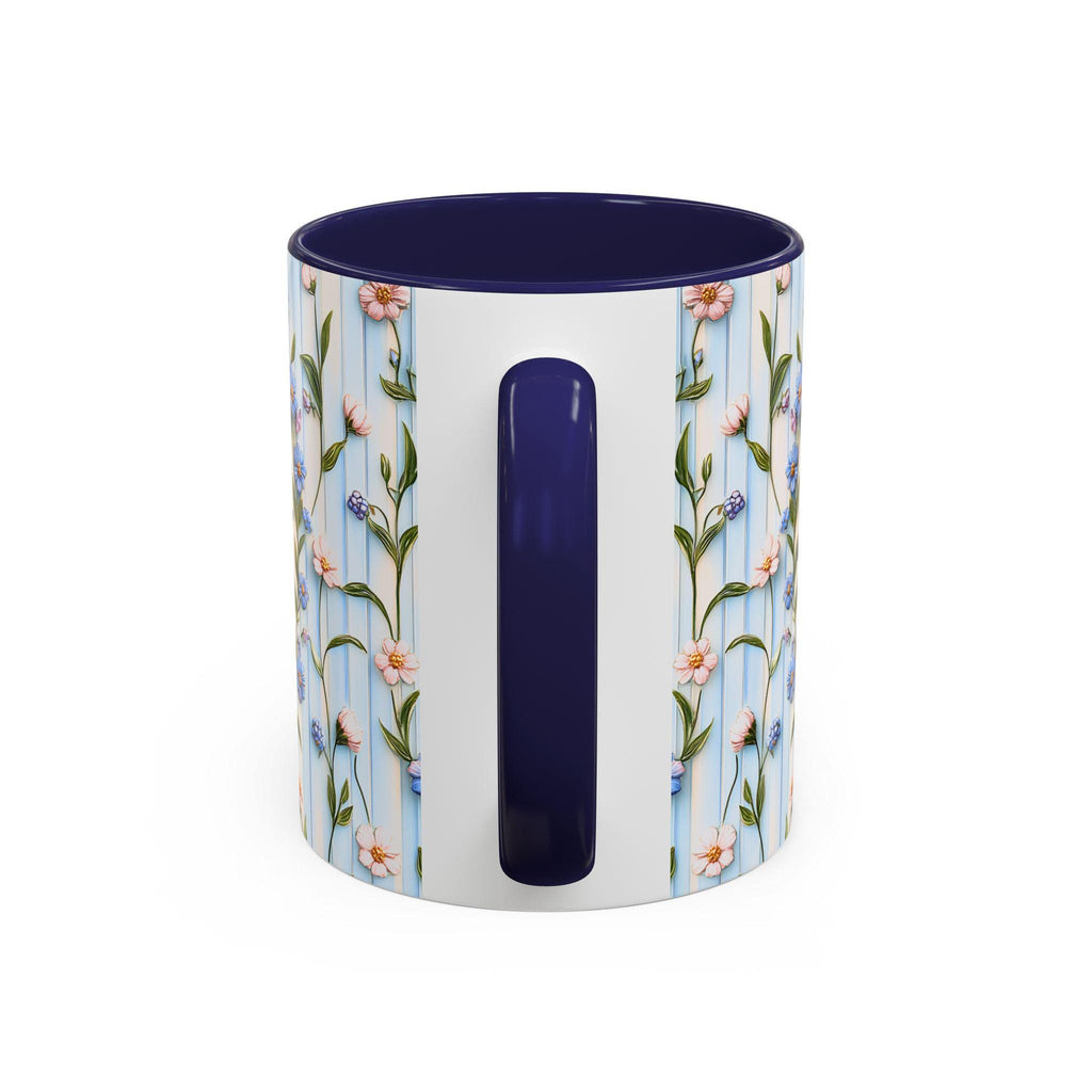 LELORESTORE Personalized Gigi Floral Mug Custom Name Coffee Cup