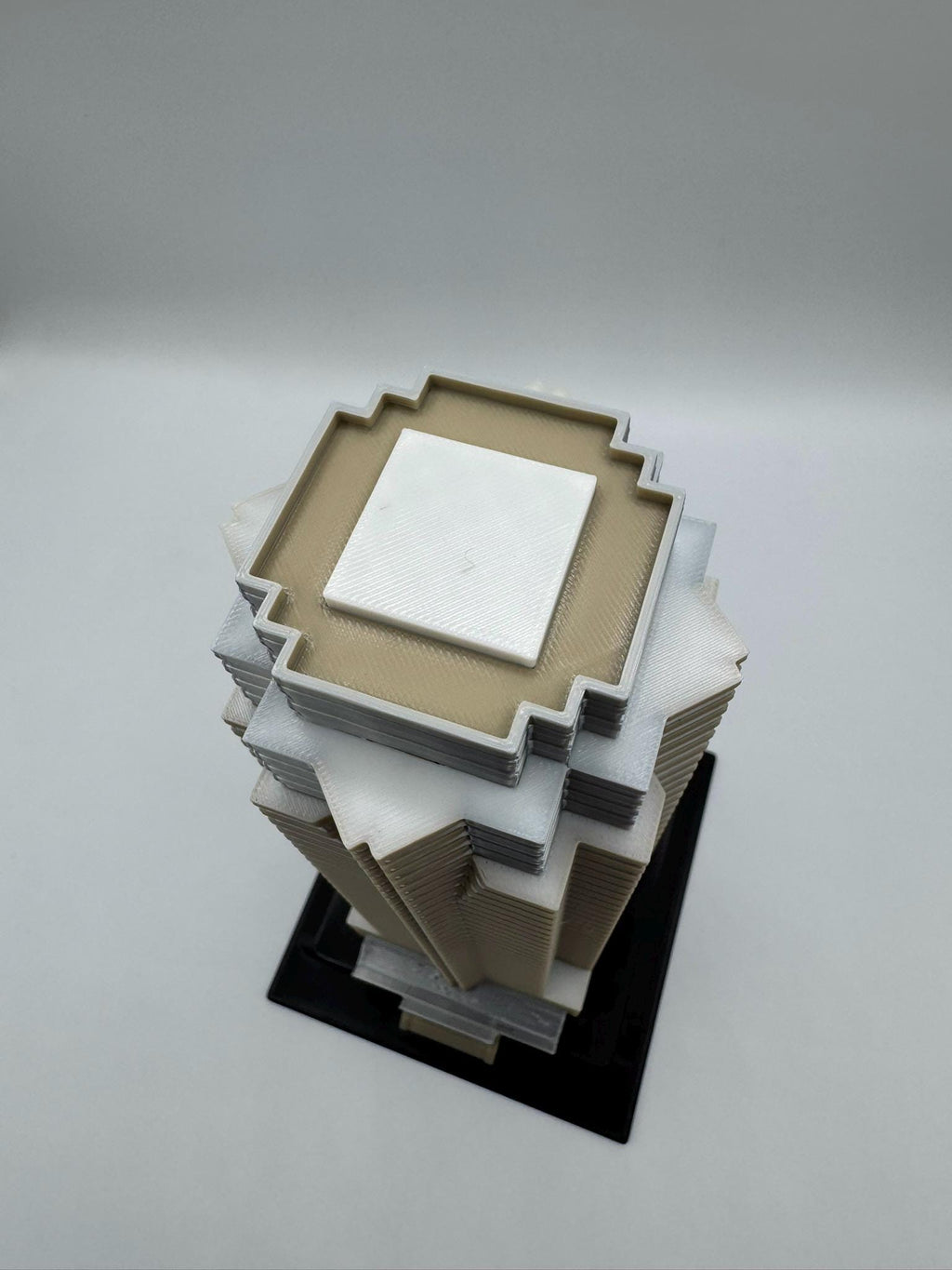 StarsoftheCity Nakatomi Plaza 3D Printed Full Color Model 8in