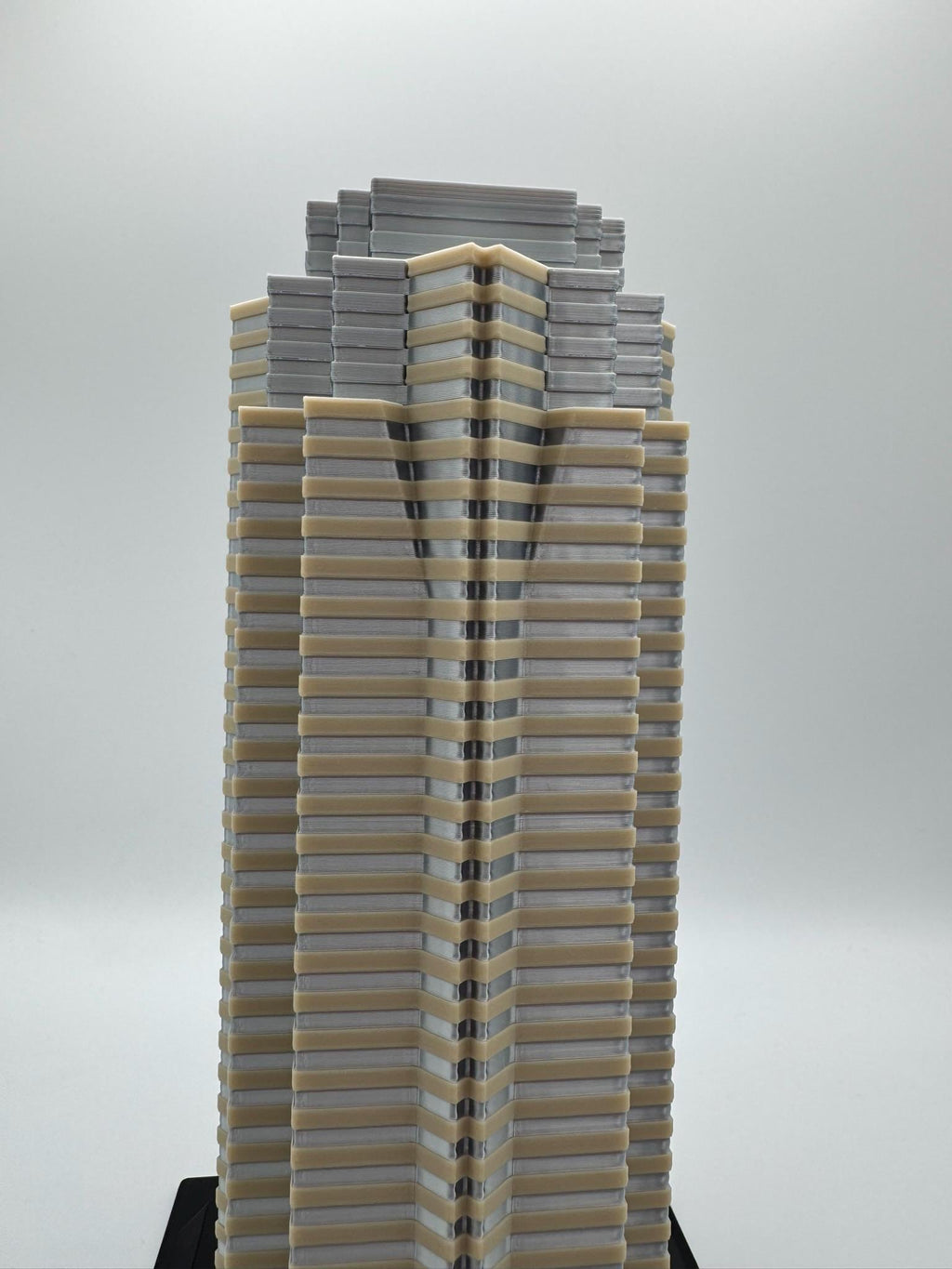 StarsoftheCity Nakatomi Plaza 3D Printed Full Color Model 8in
