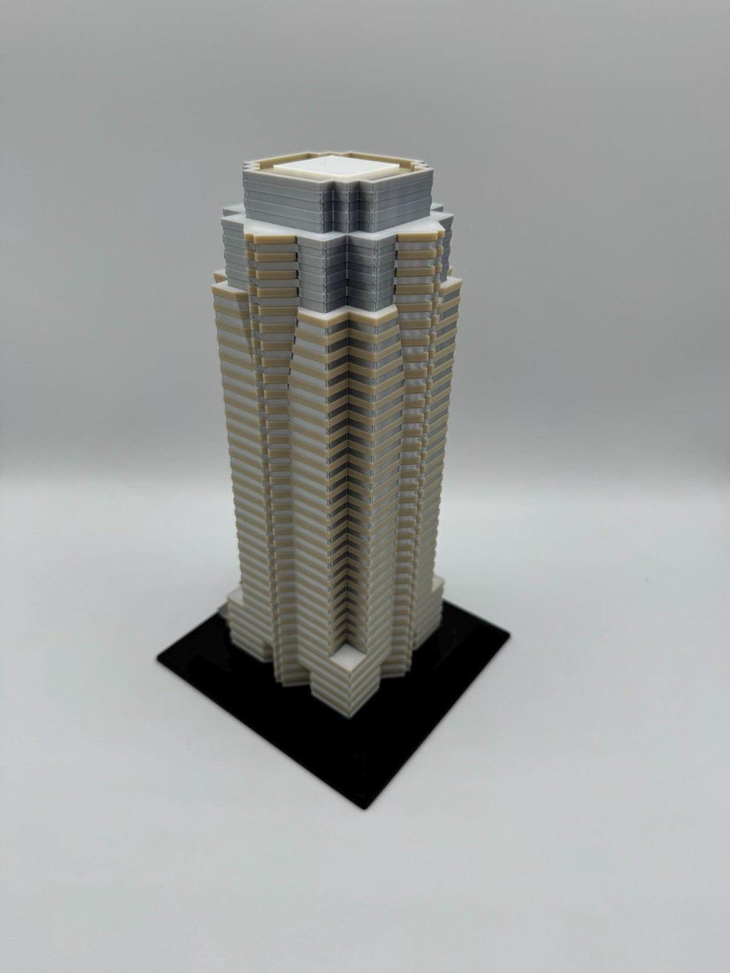 StarsoftheCity Nakatomi Plaza 3D Printed Full Color Model 8in