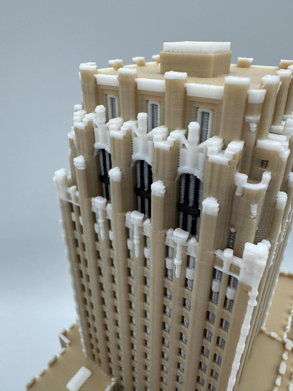 StarsoftheCity Barclay-Vesey Building Model 3D Printed Full Color Skyscraper Statue
