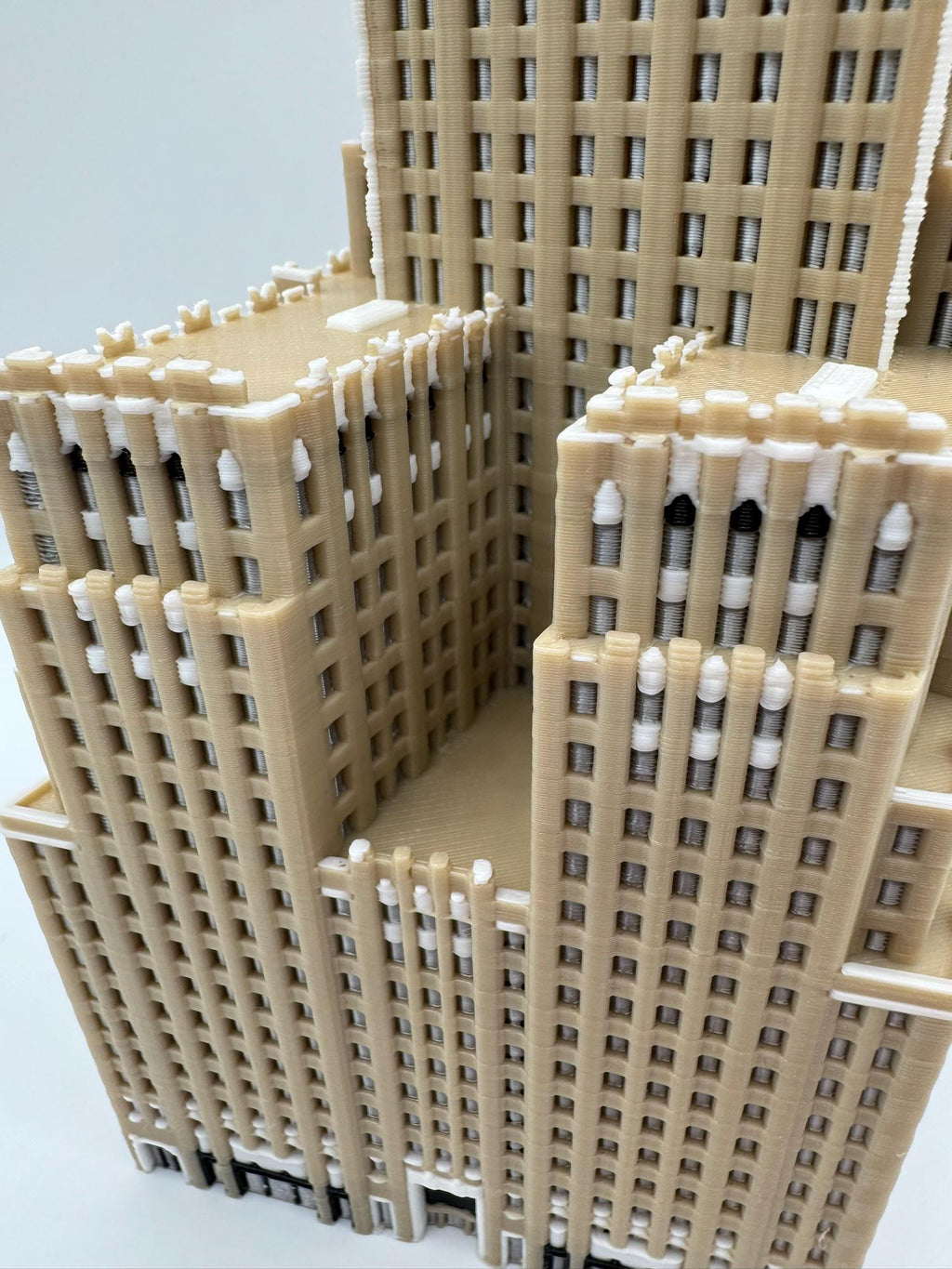 StarsoftheCity Barclay-Vesey Building Model 3D Printed Full Color Skyscraper Statue