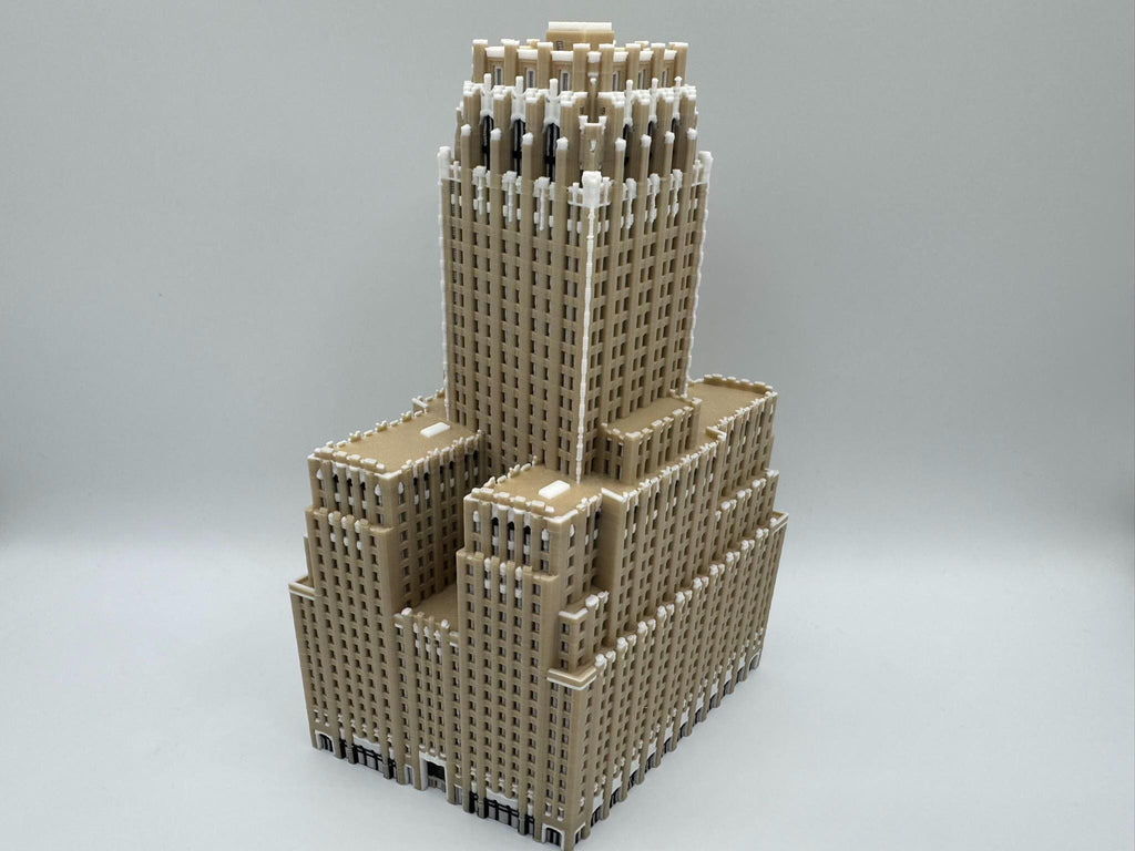 StarsoftheCity Barclay-Vesey Building Model 3D Printed Full Color Skyscraper Statue