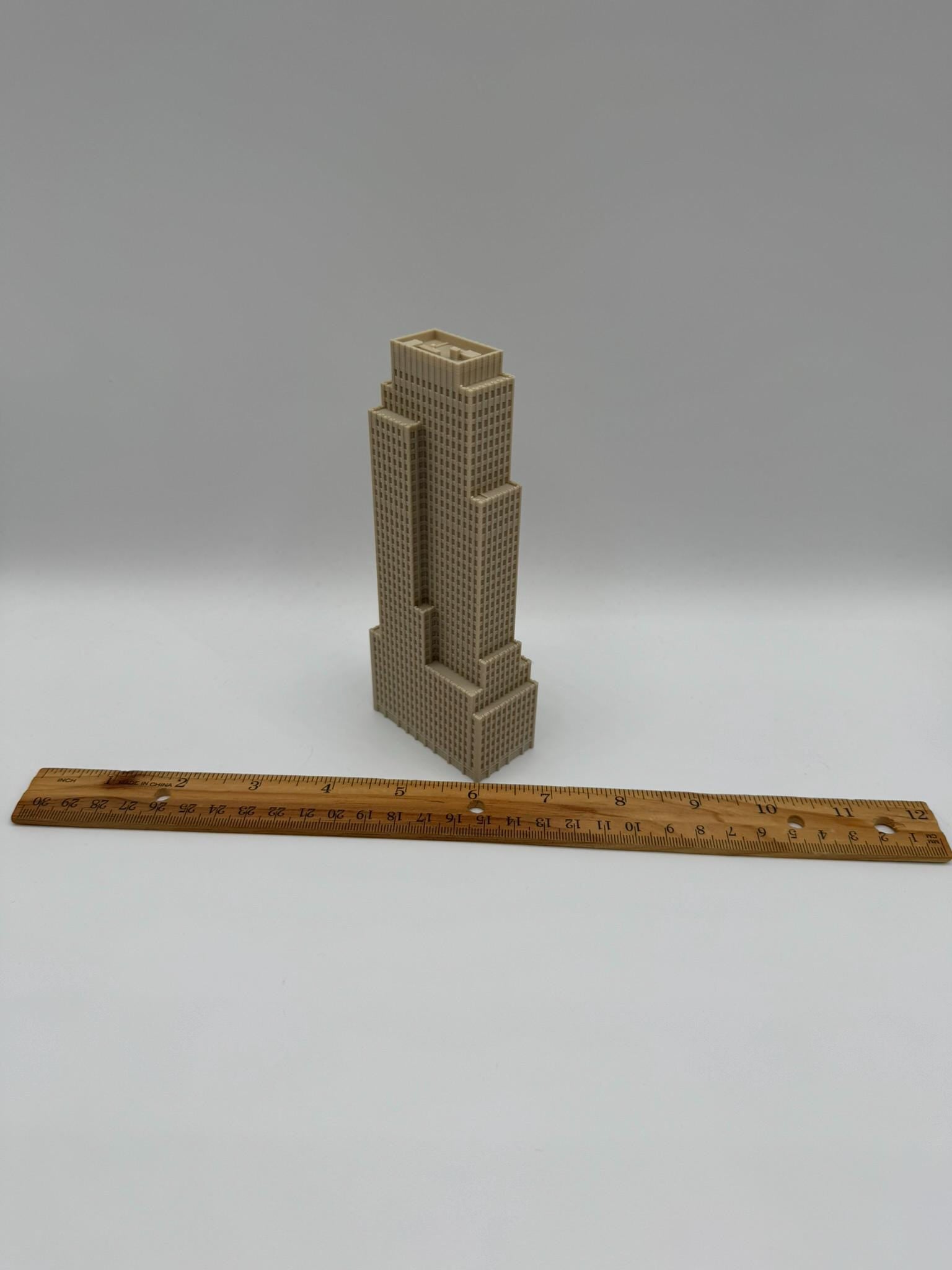 StarsoftheCity Daily News Building 3D Printed Miniature Model PLA