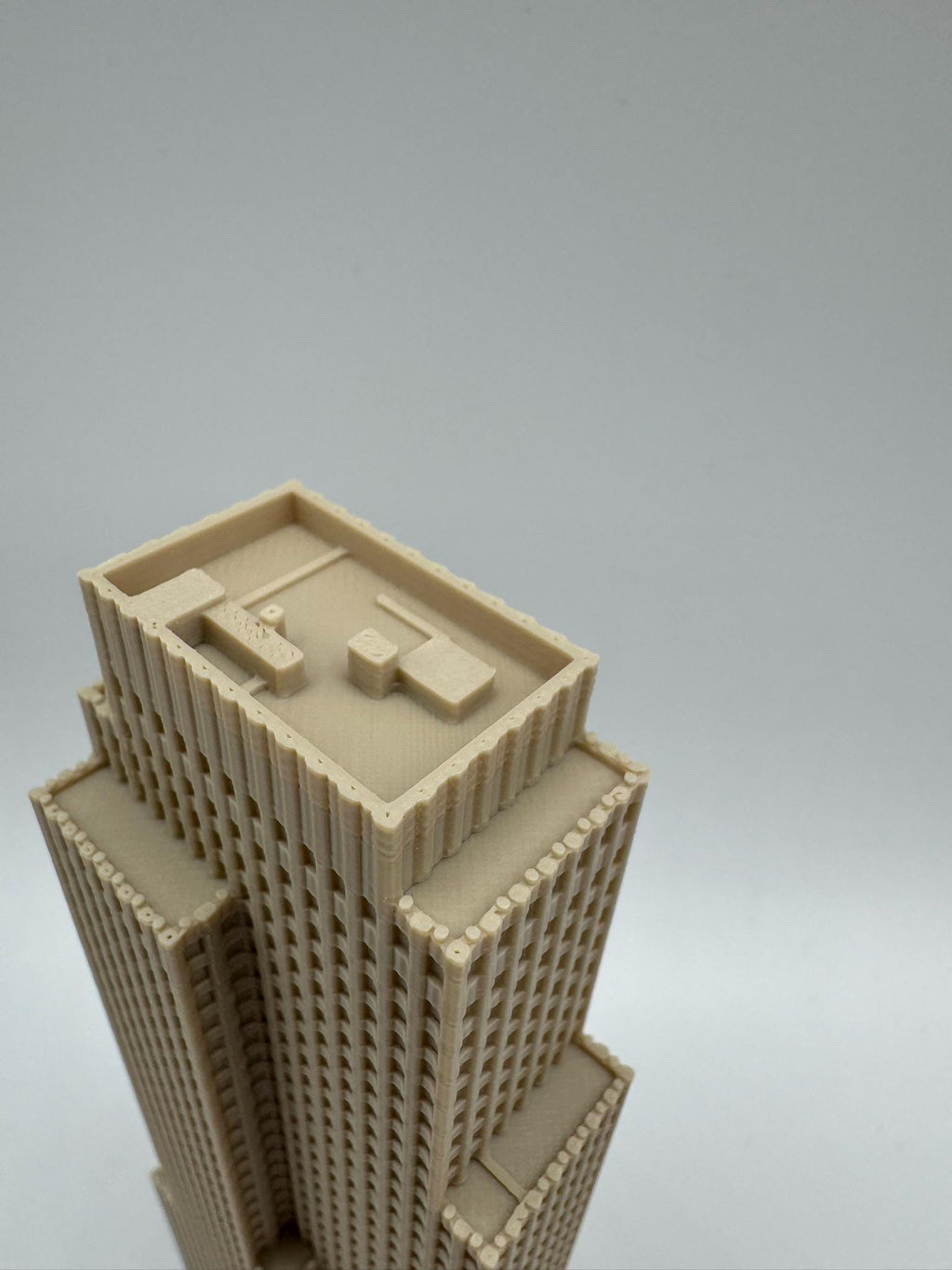 StarsoftheCity Daily News Building 3D Printed Miniature Model PLA