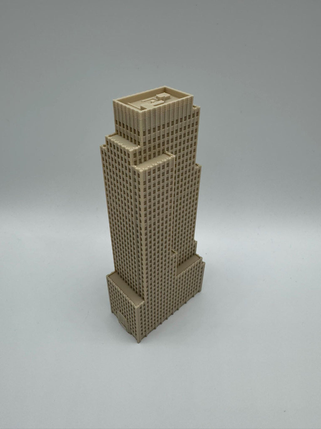 StarsoftheCity Daily News Building 3D Printed Miniature Model PLA