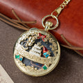 Oryeia Vintage Birthday Music Pocket Watch Happy Birthday Melody