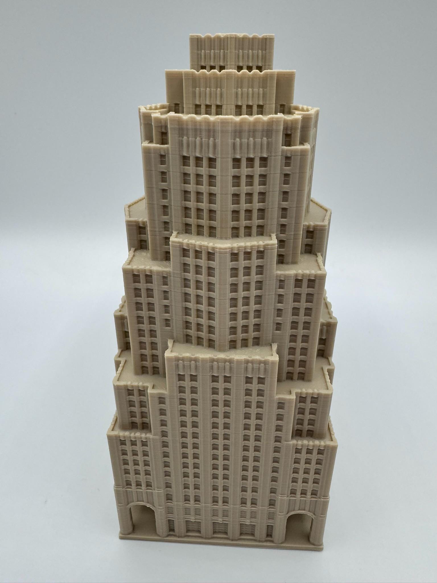 StarsoftheCity Metropolitan Life North Building 3D Printed Model Skyscraper