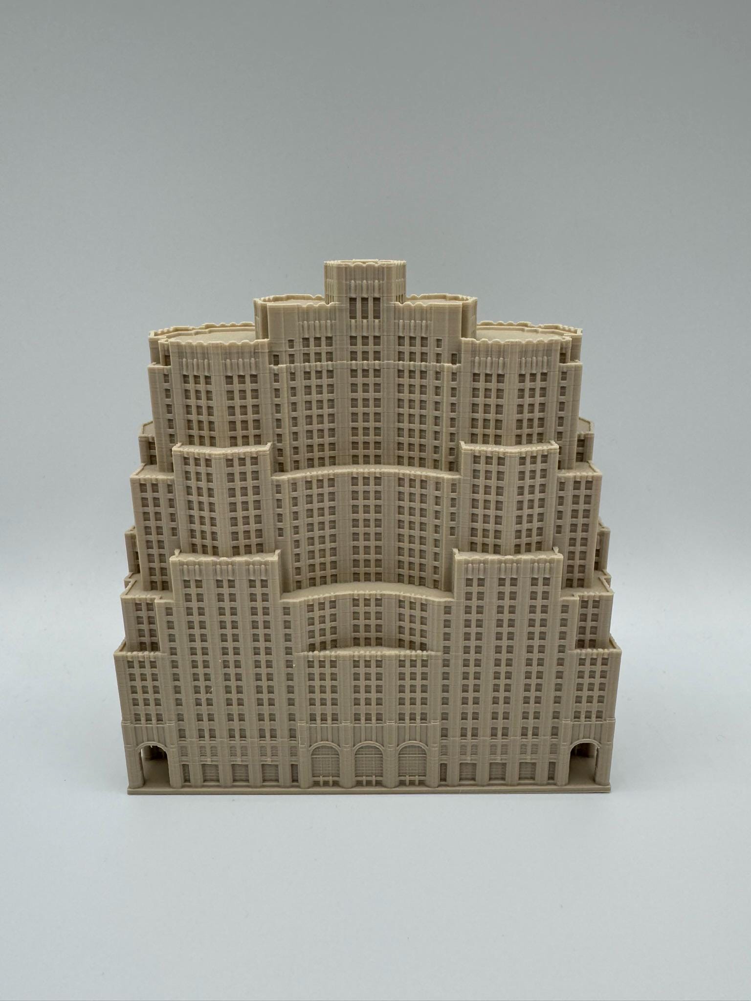 StarsoftheCity Metropolitan Life North Building Model 3D Printed