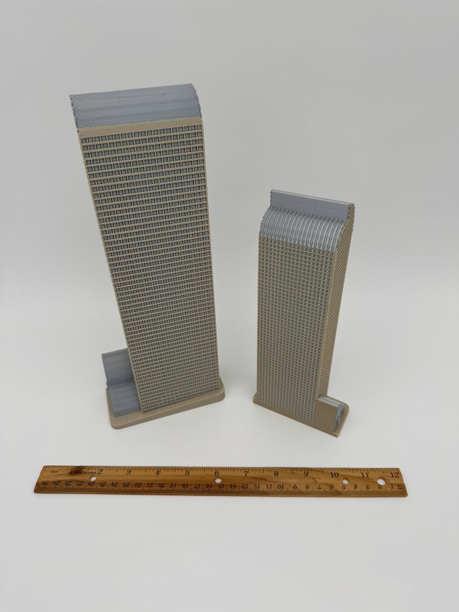 StarsoftheCity Wells Fargo Center Denver Skyscraper Model 3D Printed Full Color